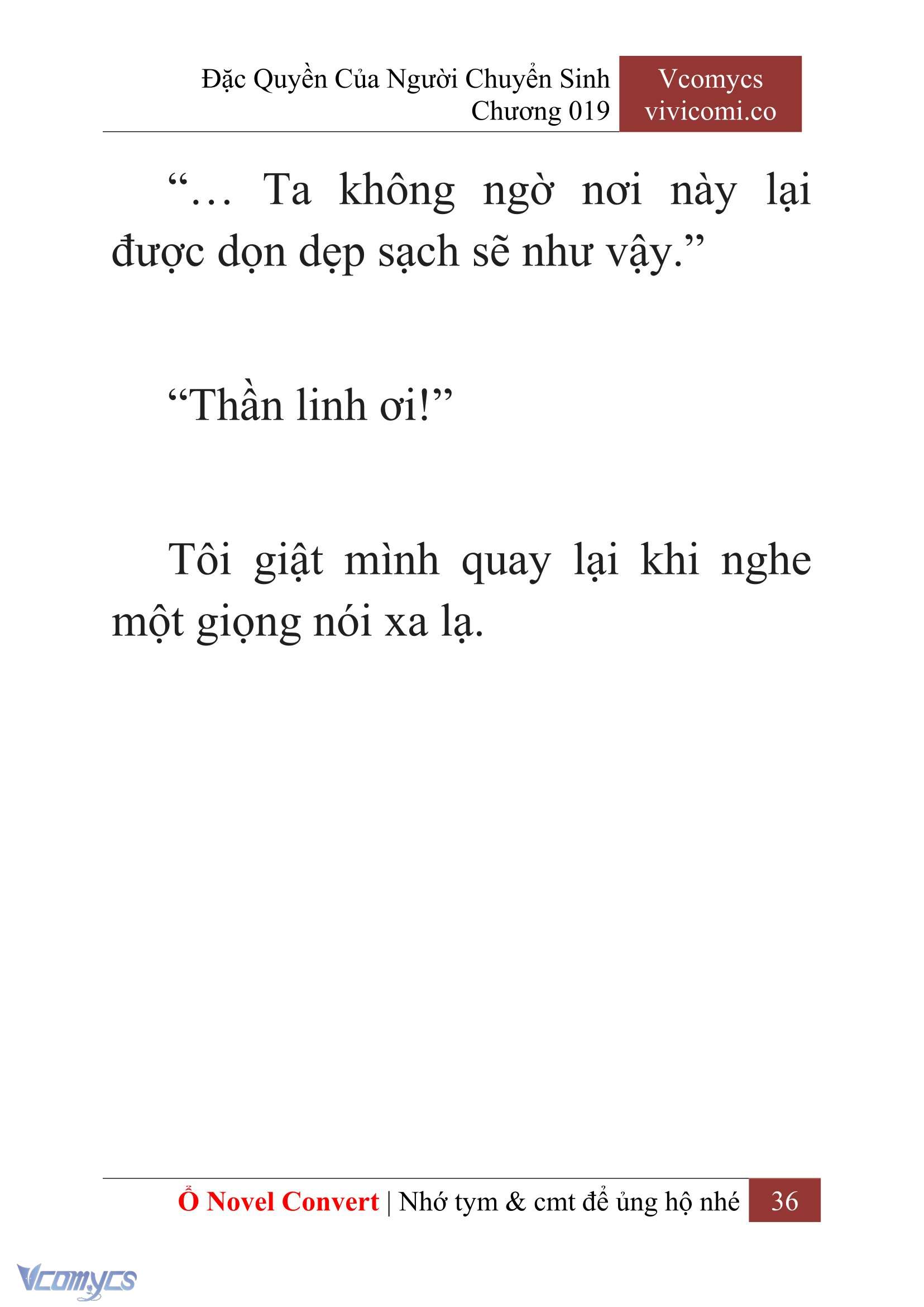 [Novel] Đặc Quyền Của Người Chuyển Sinh Chapter 19 - Trang 38