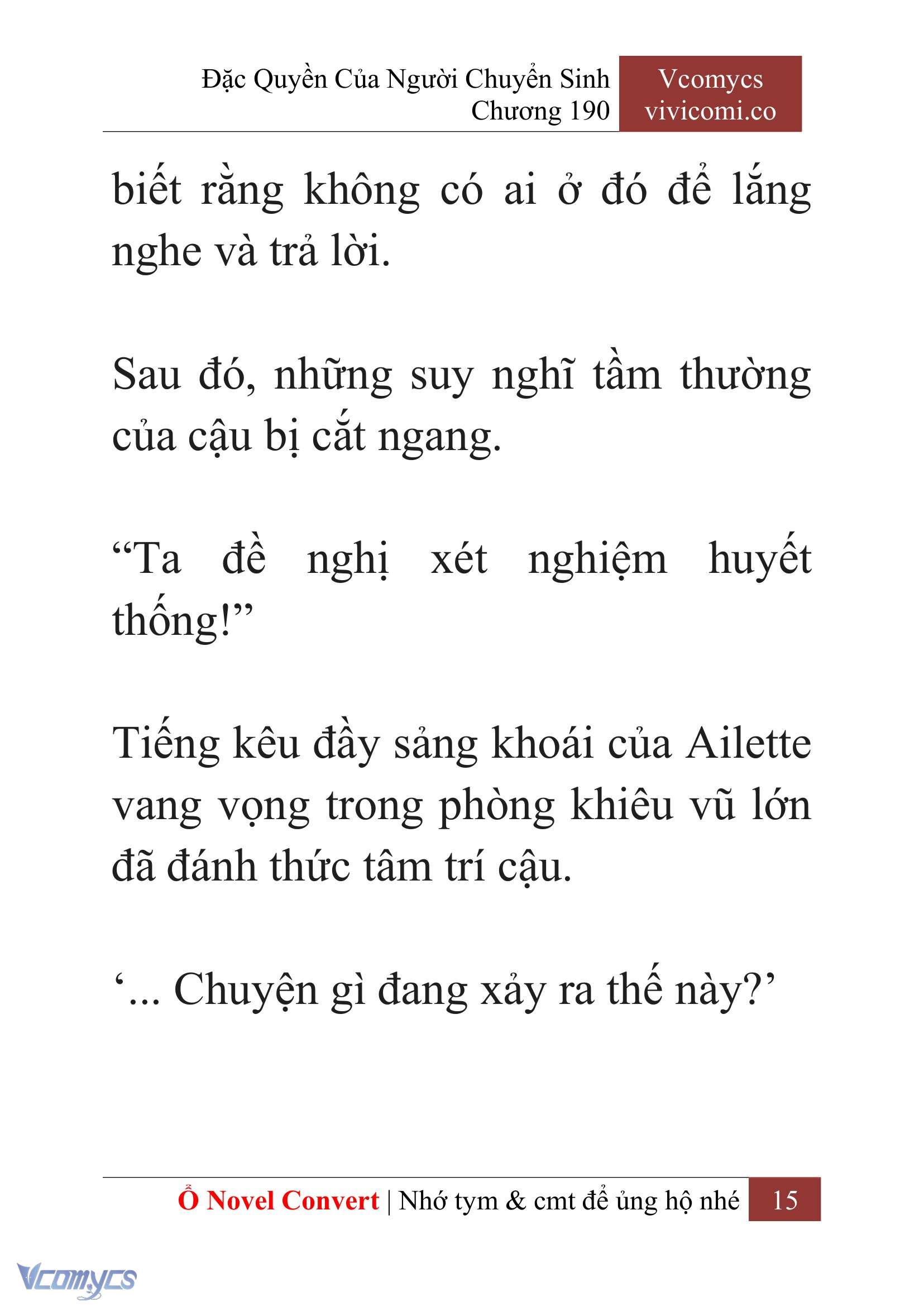 [Novel] Đặc Quyền Của Người Chuyển Sinh Chapter 190 - Trang 19