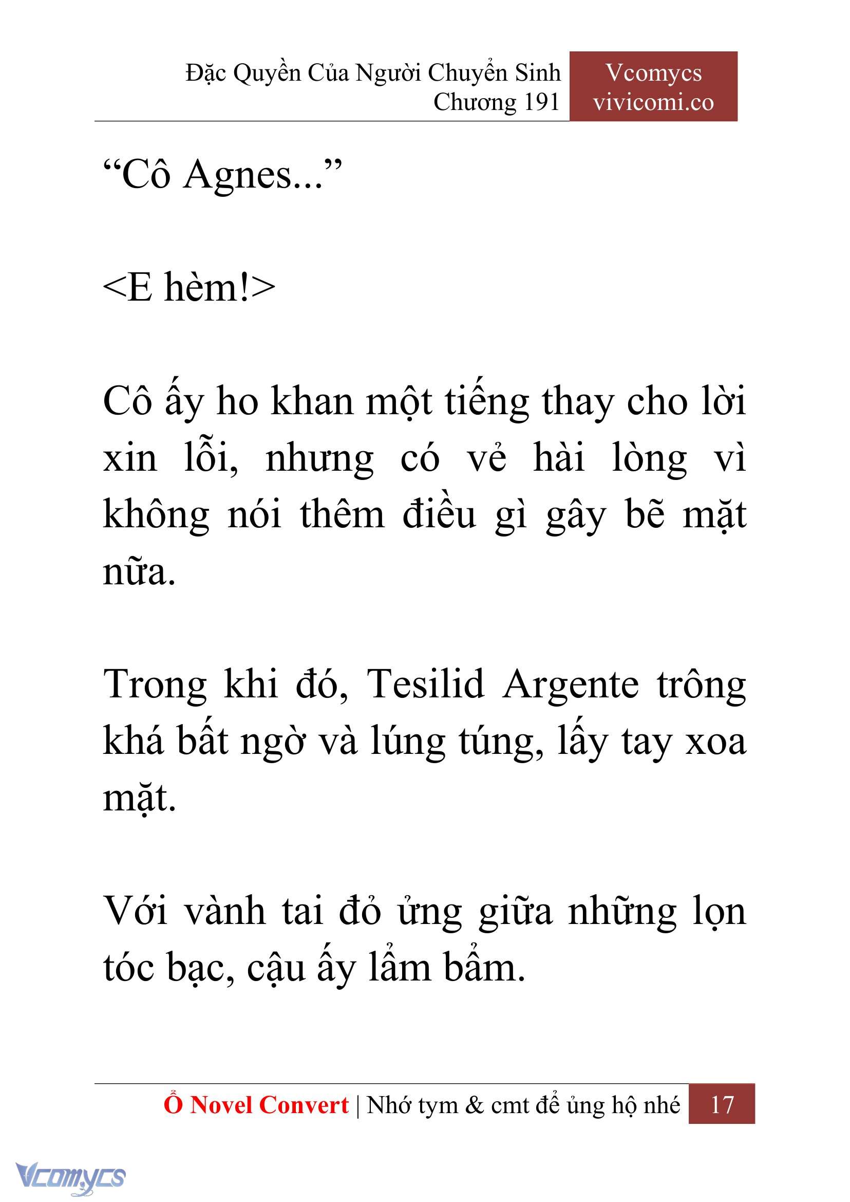 [Novel] Đặc Quyền Của Người Chuyển Sinh Chapter 191 - Trang 21