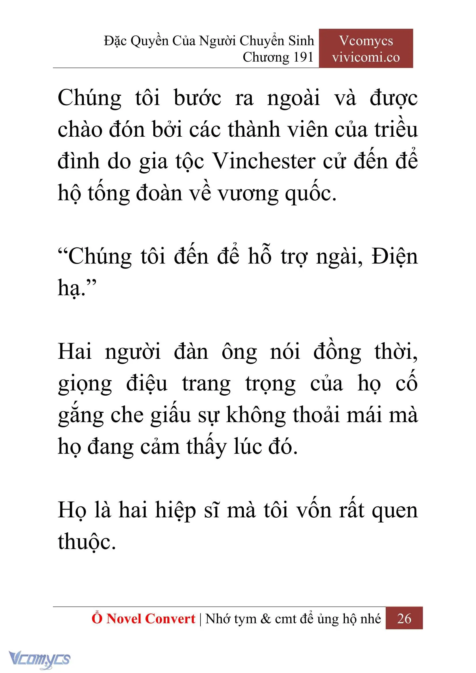 [Novel] Đặc Quyền Của Người Chuyển Sinh Chapter 191 - Trang 30
