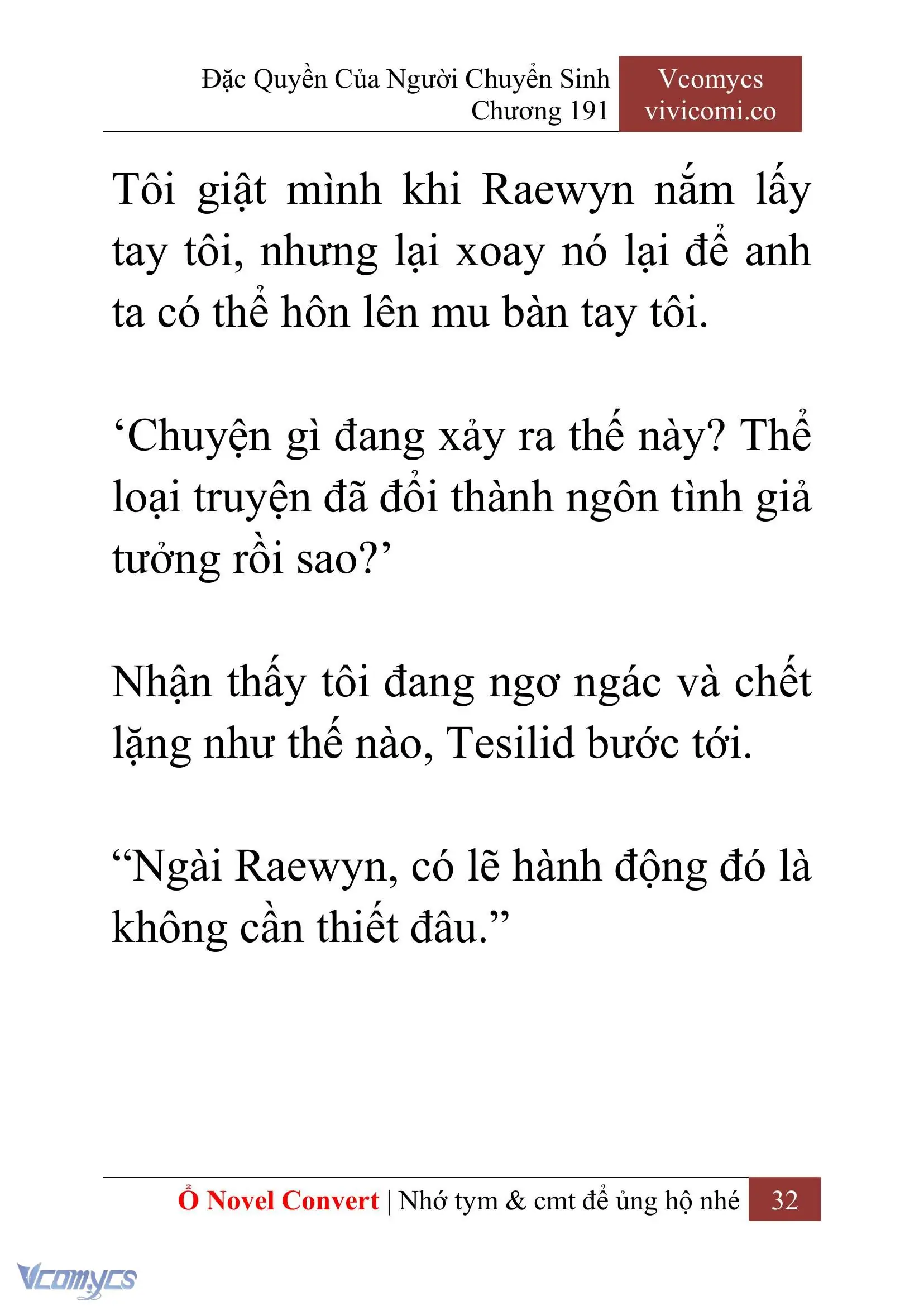 [Novel] Đặc Quyền Của Người Chuyển Sinh Chapter 191 - Trang 36