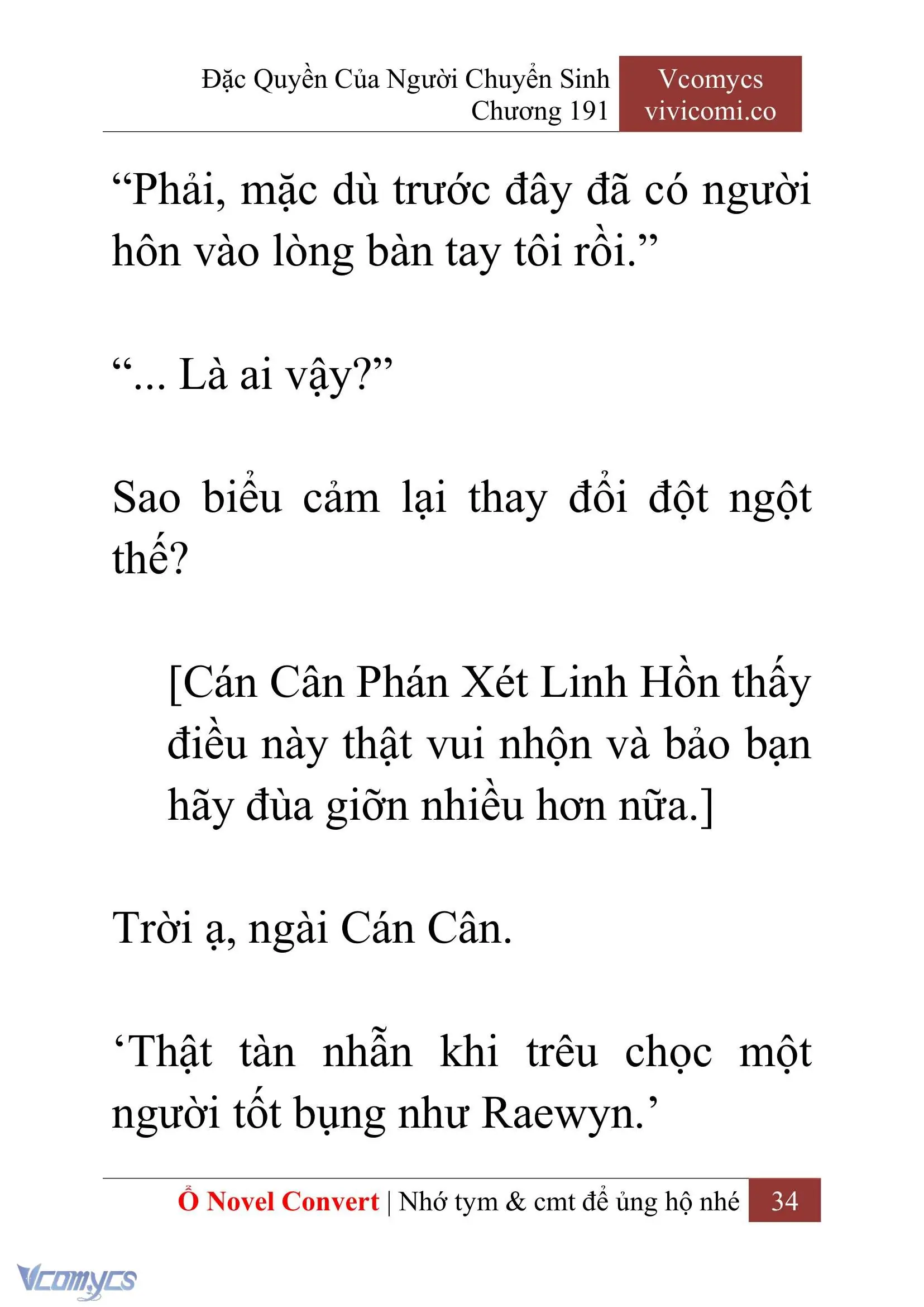 [Novel] Đặc Quyền Của Người Chuyển Sinh Chapter 191 - Trang 38