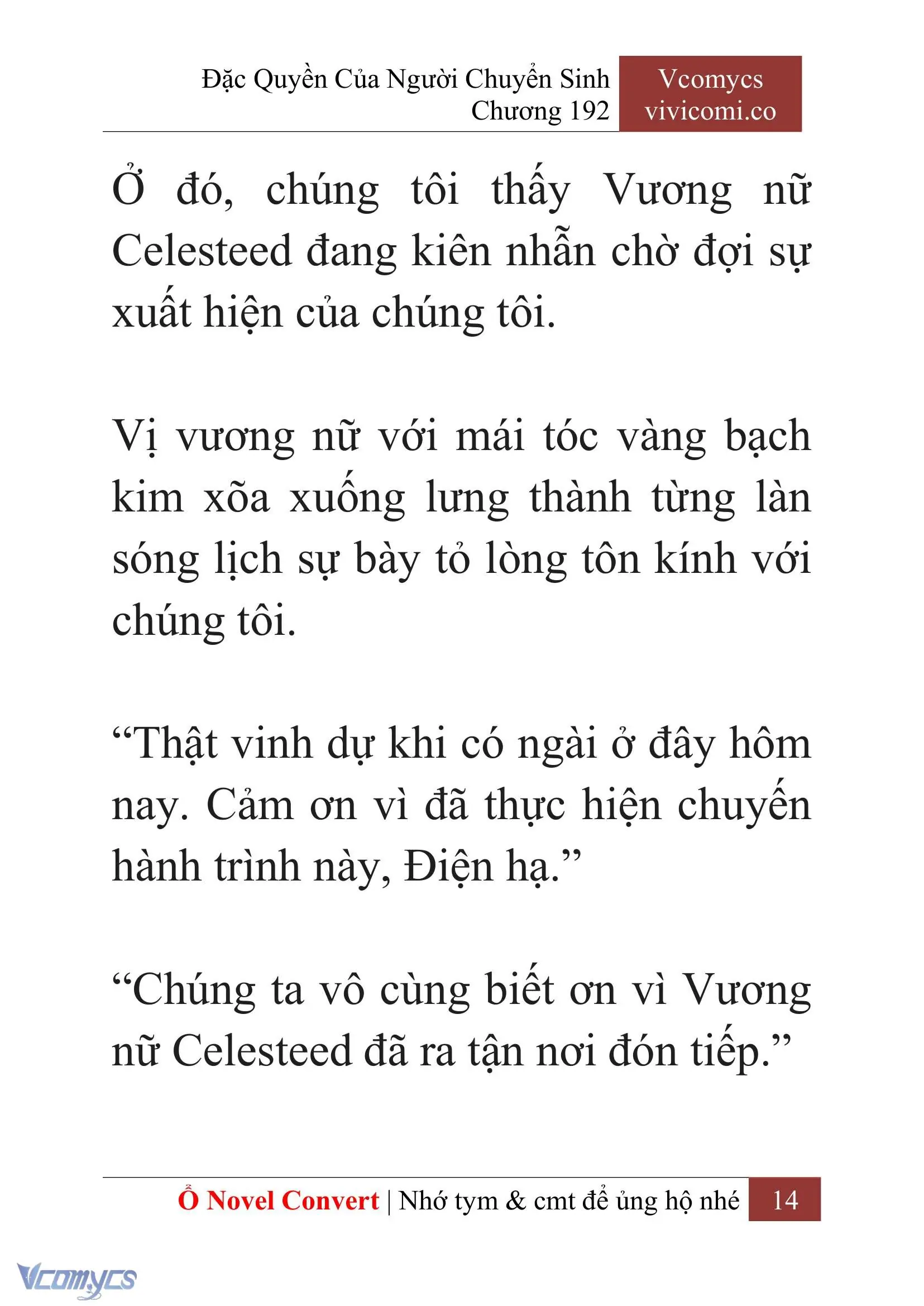 [Novel] Đặc Quyền Của Người Chuyển Sinh Chapter 192 - Trang 18