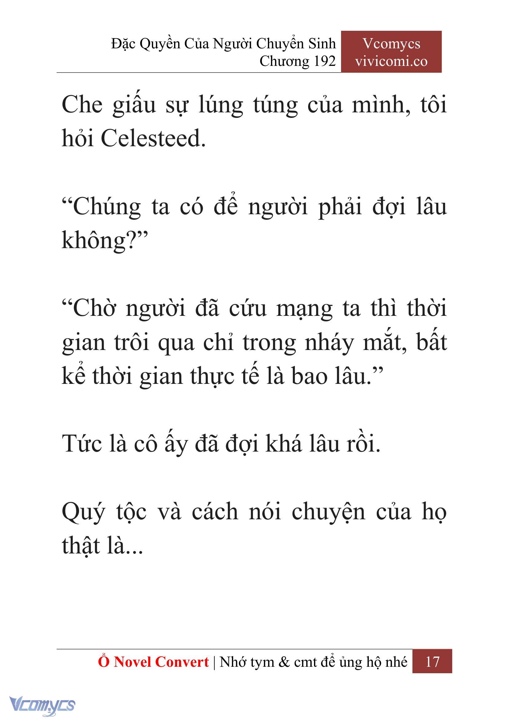 [Novel] Đặc Quyền Của Người Chuyển Sinh Chapter 192 - Trang 21