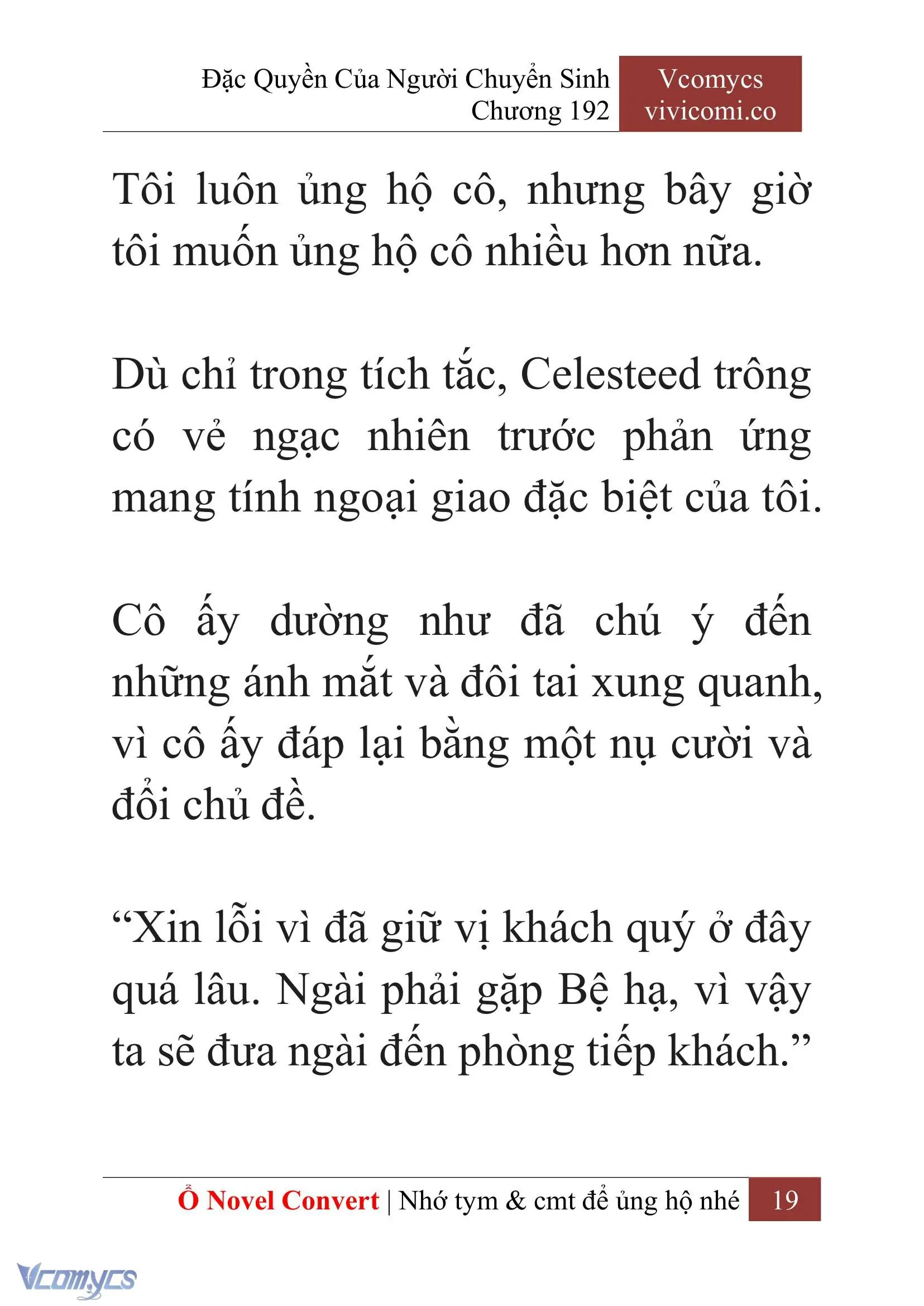 [Novel] Đặc Quyền Của Người Chuyển Sinh Chapter 192 - Trang 23