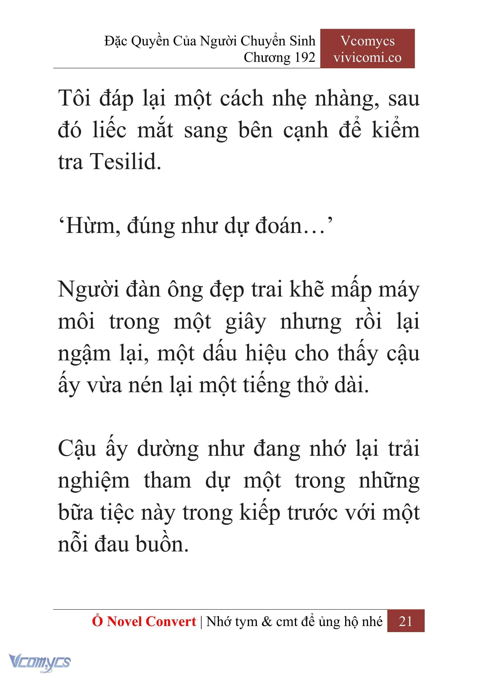 [Novel] Đặc Quyền Của Người Chuyển Sinh Chapter 192 - Trang 25