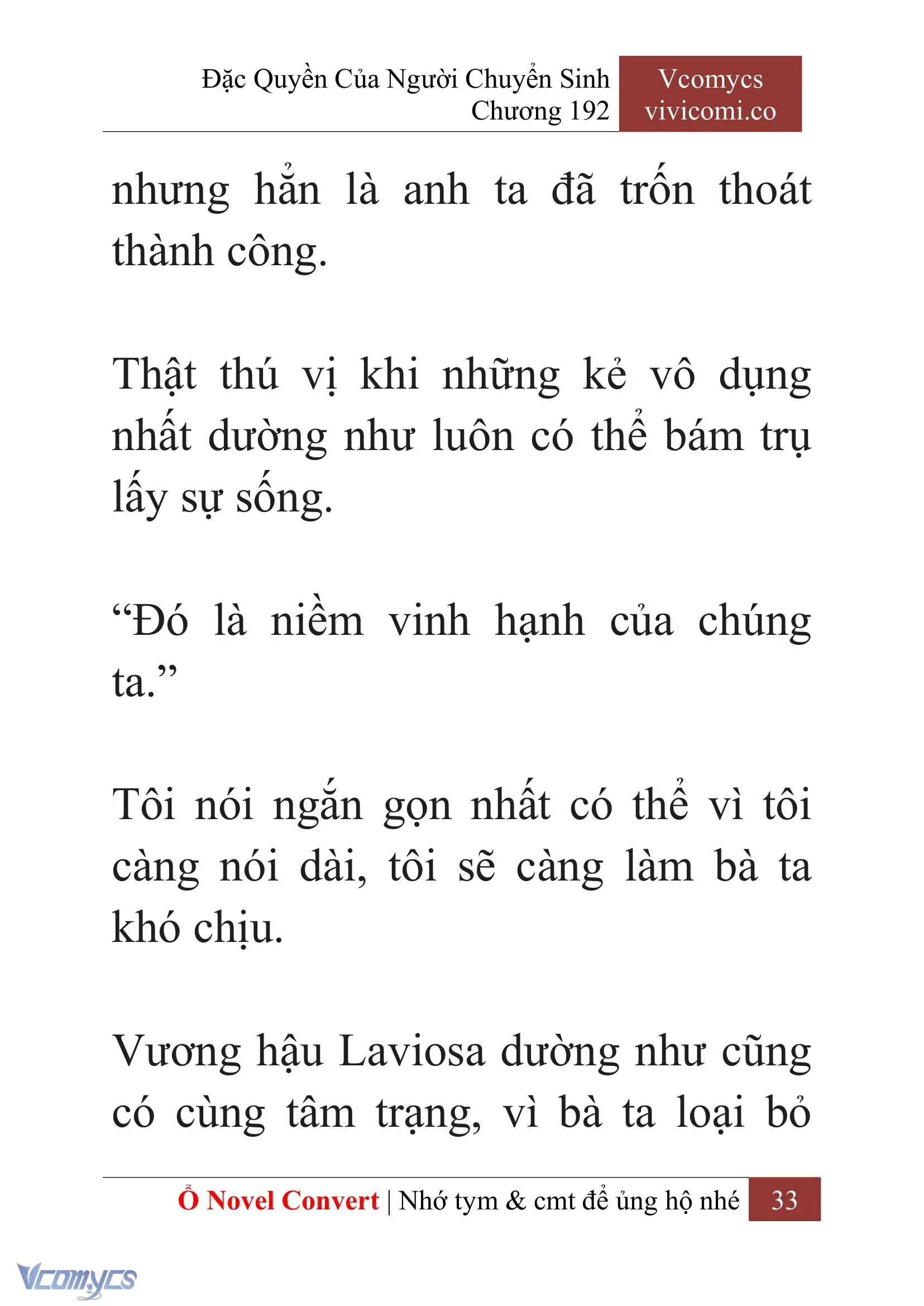 [Novel] Đặc Quyền Của Người Chuyển Sinh Chapter 192 - Trang 37