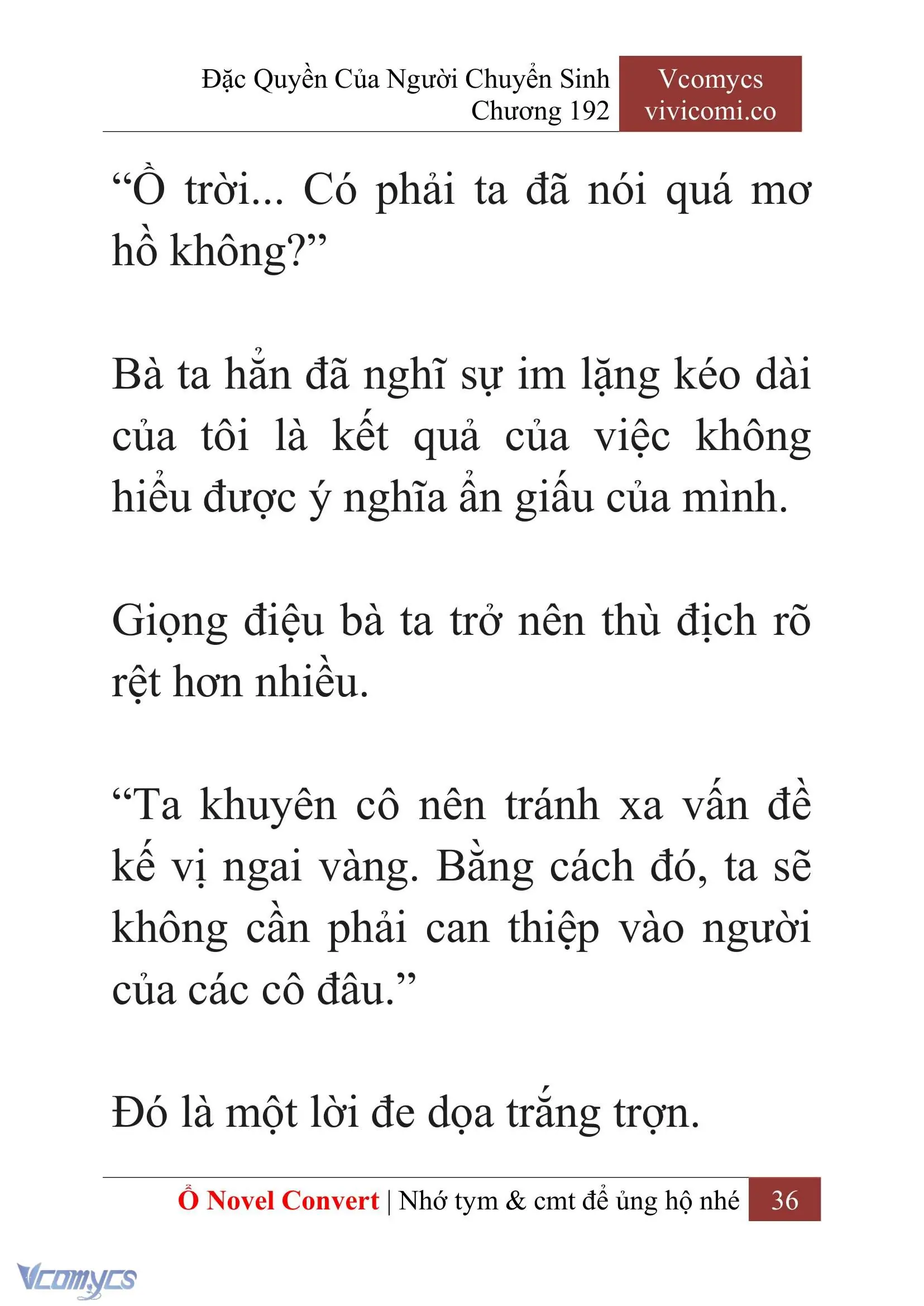 [Novel] Đặc Quyền Của Người Chuyển Sinh Chapter 192 - Trang 40