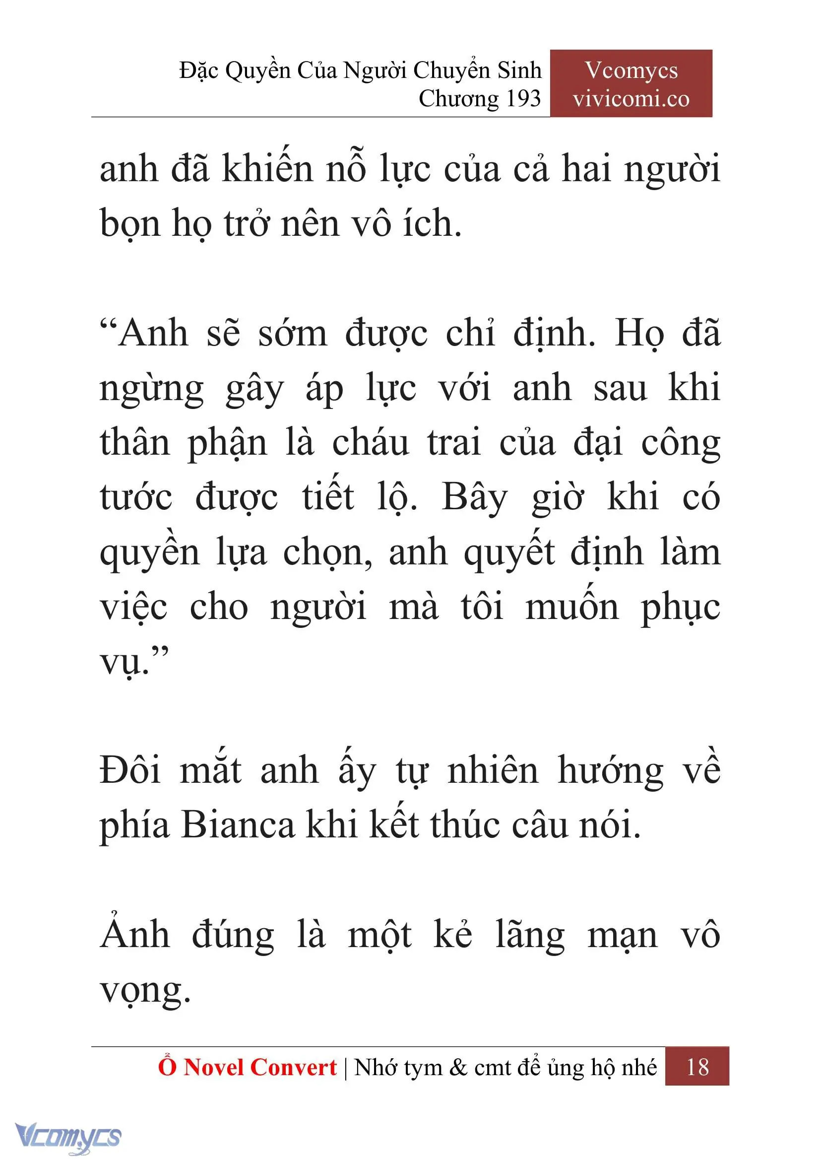 [Novel] Đặc Quyền Của Người Chuyển Sinh Chapter 193 - Trang 22