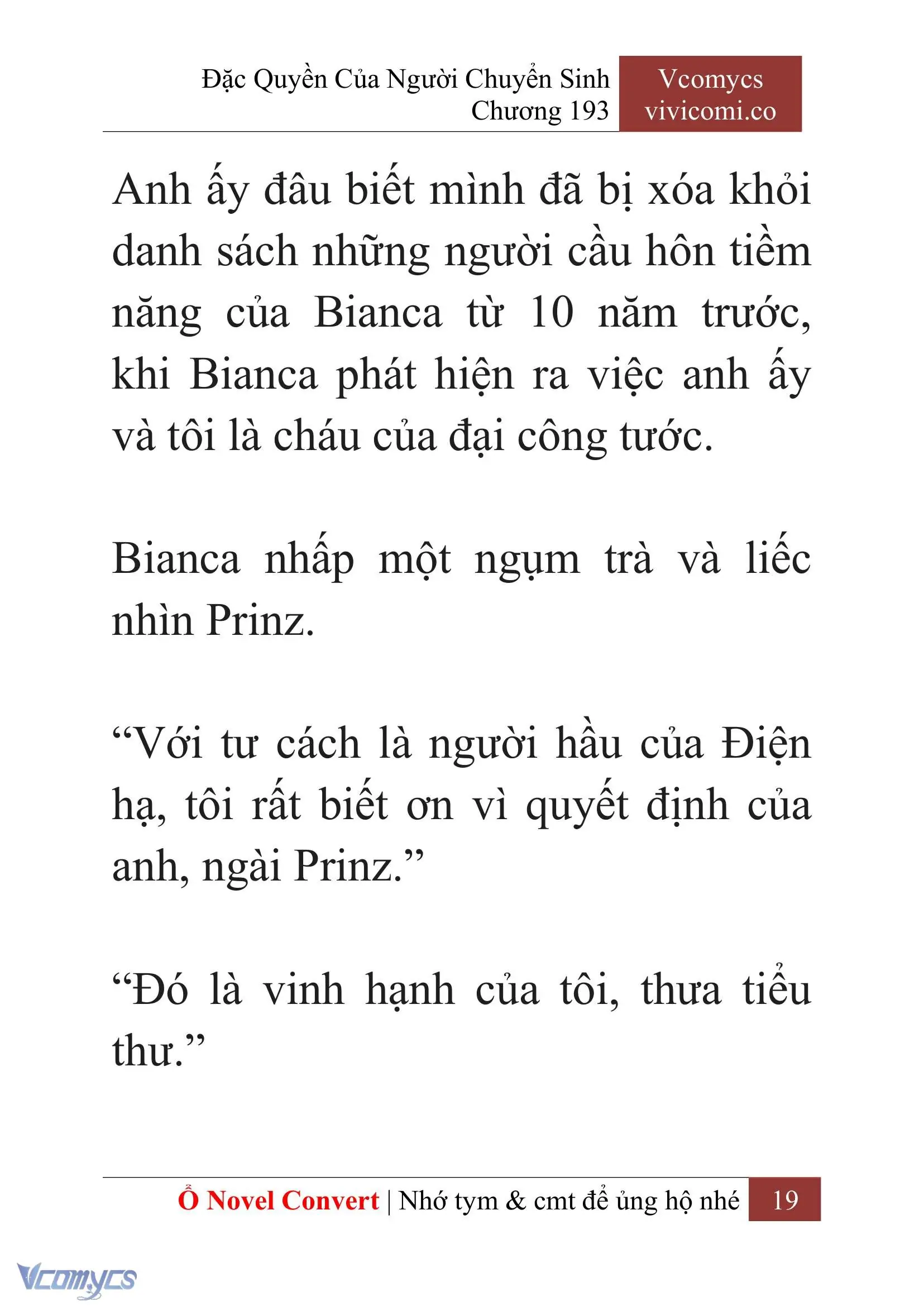 [Novel] Đặc Quyền Của Người Chuyển Sinh Chapter 193 - Trang 23