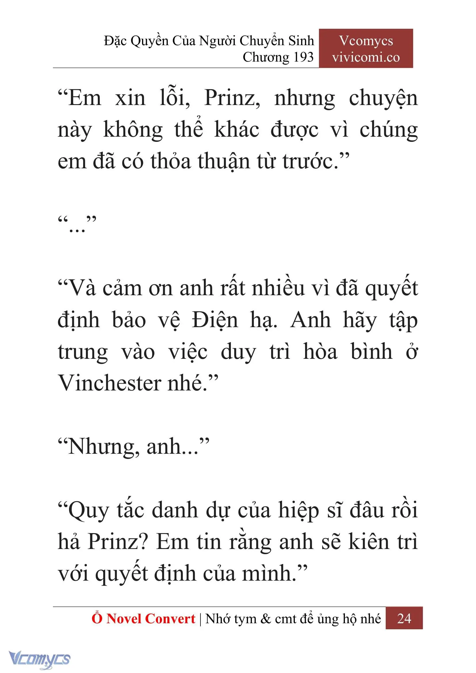 [Novel] Đặc Quyền Của Người Chuyển Sinh Chapter 193 - Trang 28