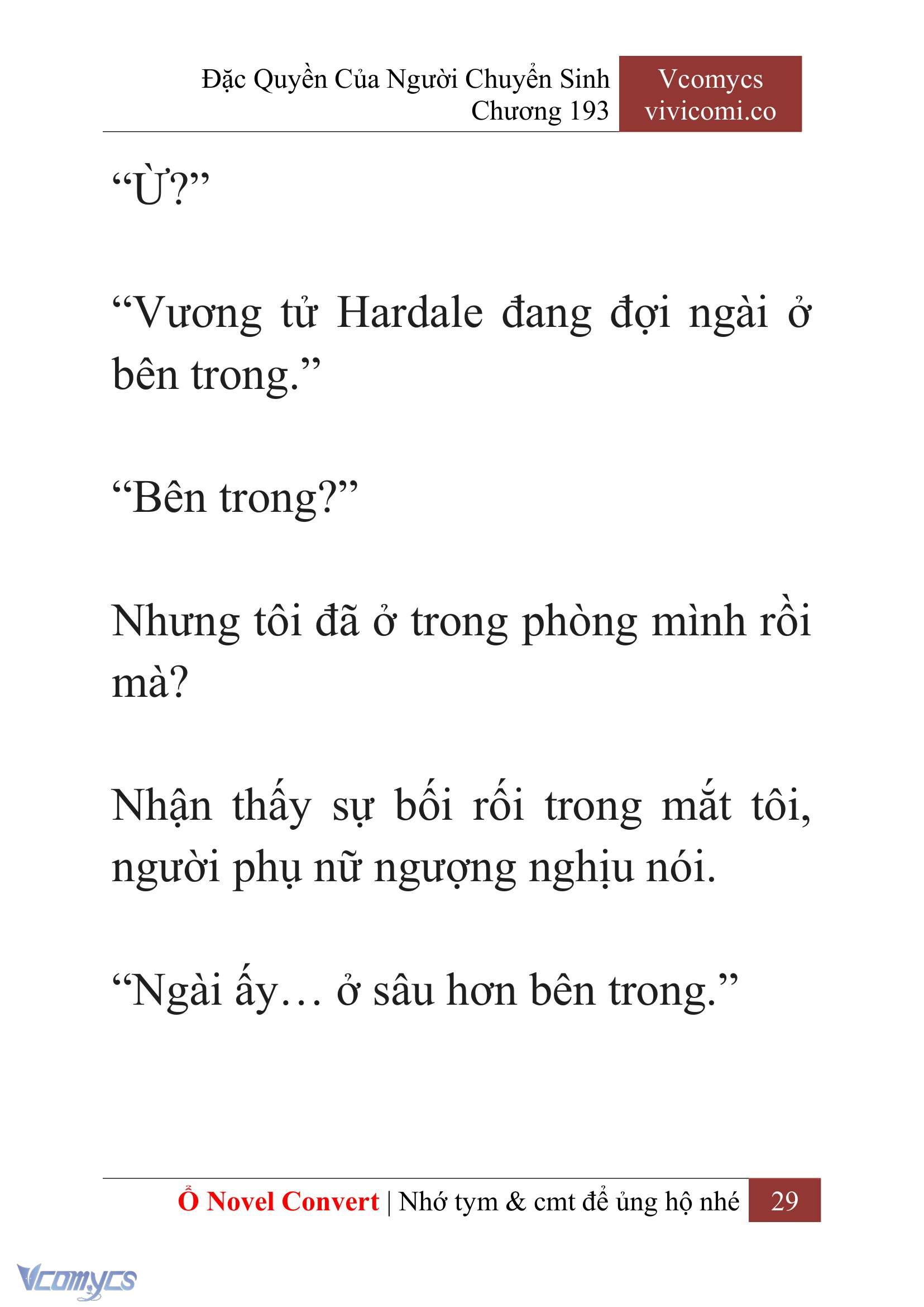 [Novel] Đặc Quyền Của Người Chuyển Sinh Chapter 193 - Trang 33
