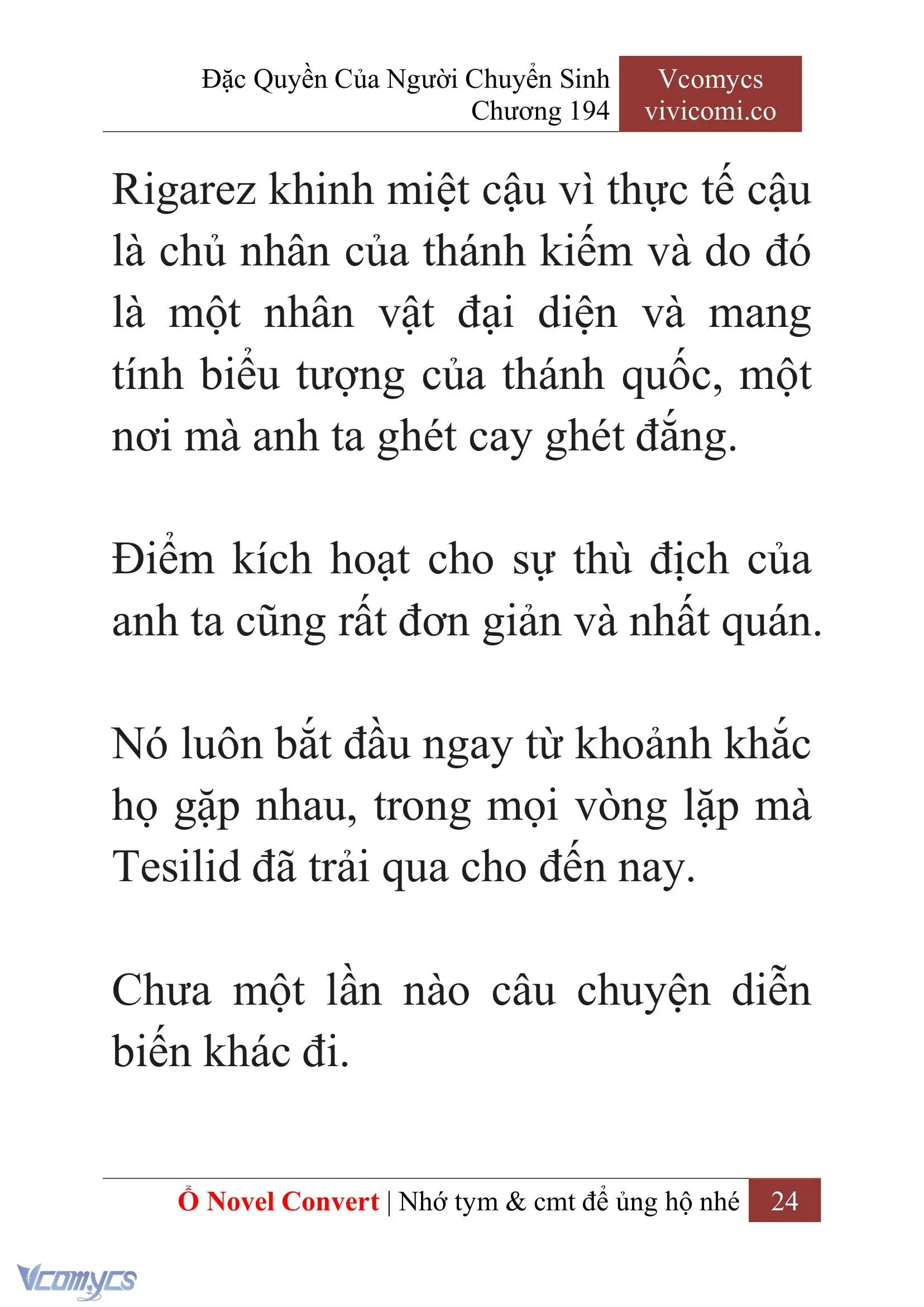 [Novel] Đặc Quyền Của Người Chuyển Sinh Chapter 194 - Trang 28
