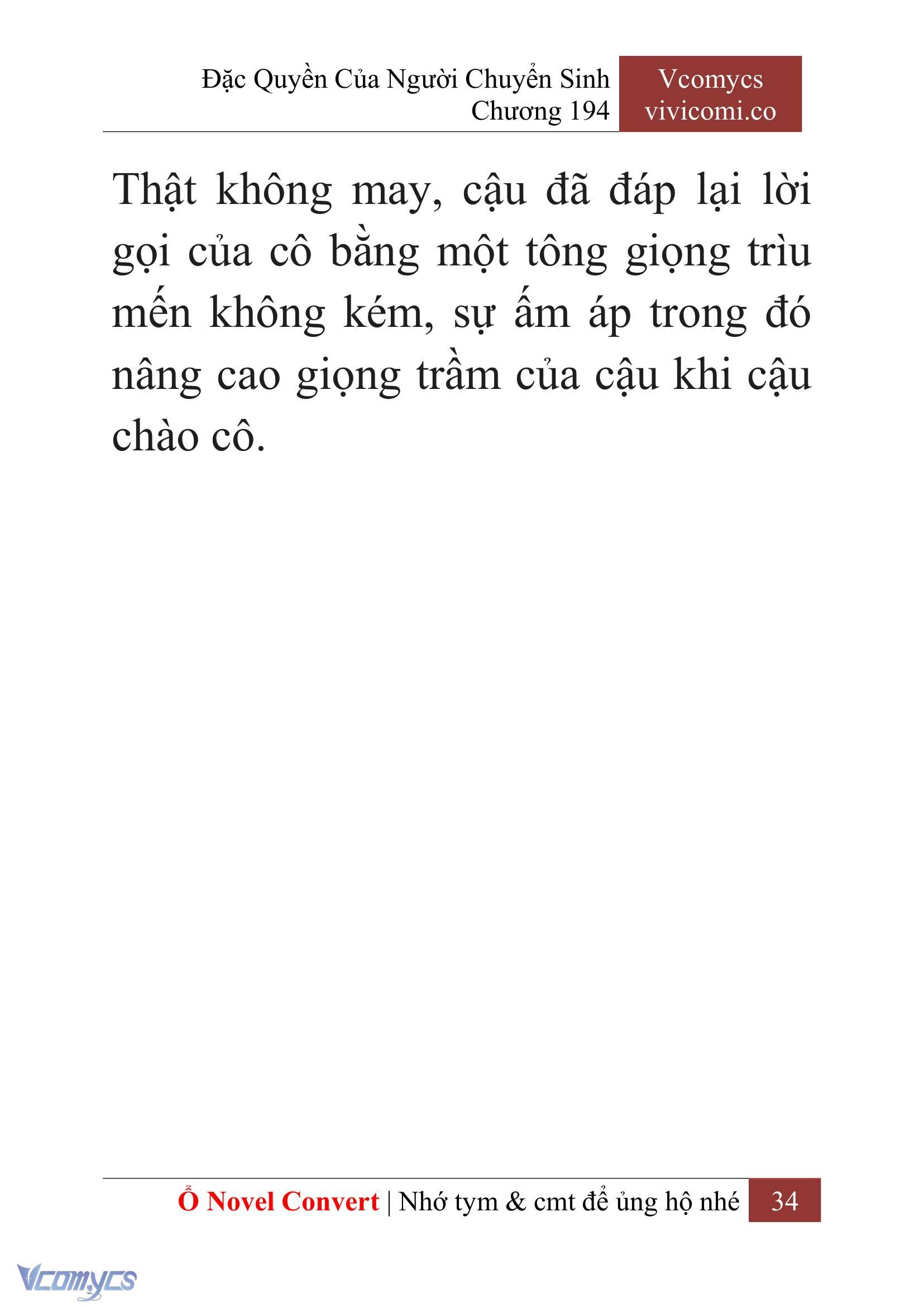 [Novel] Đặc Quyền Của Người Chuyển Sinh Chapter 194 - Trang 38