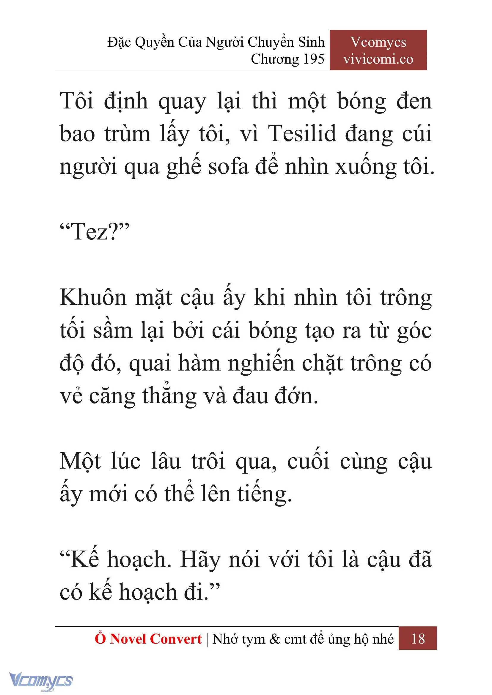 [Novel] Đặc Quyền Của Người Chuyển Sinh Chapter 195 - Trang 22