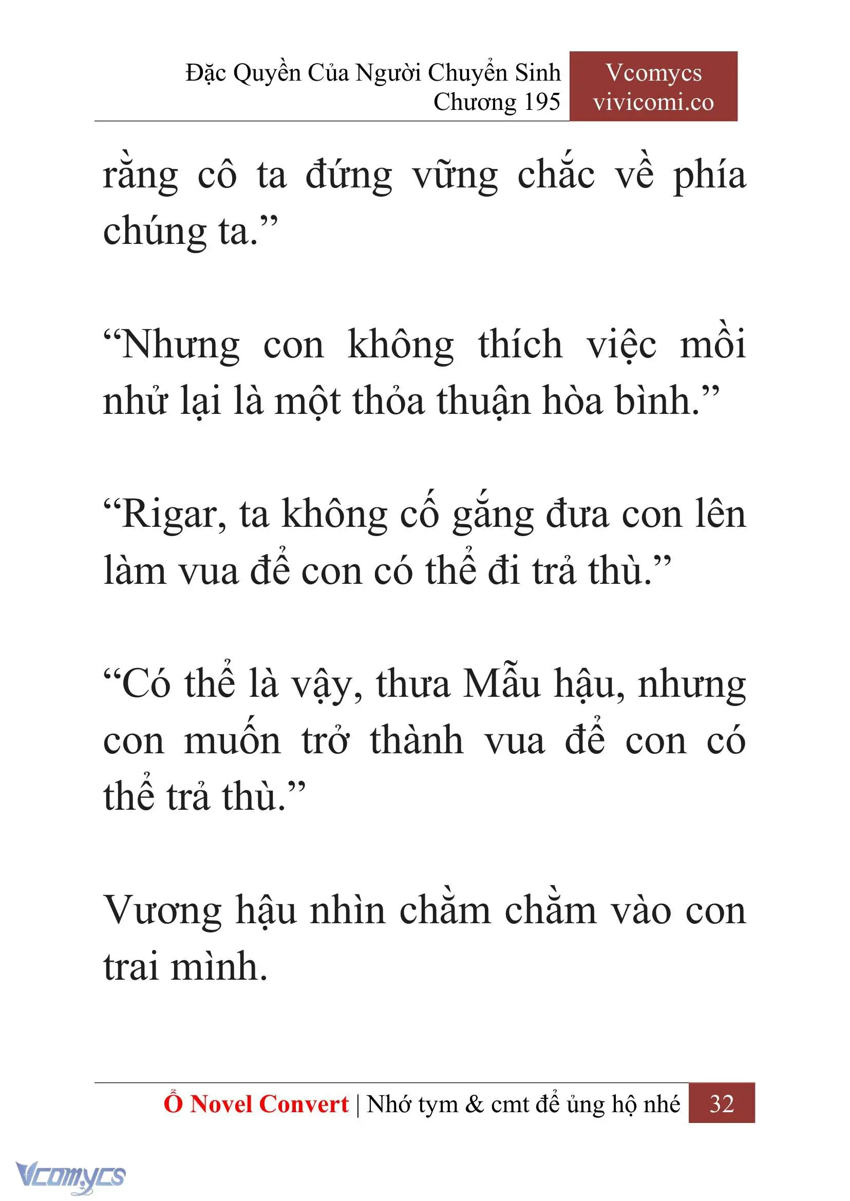 [Novel] Đặc Quyền Của Người Chuyển Sinh Chapter 195 - Trang 36