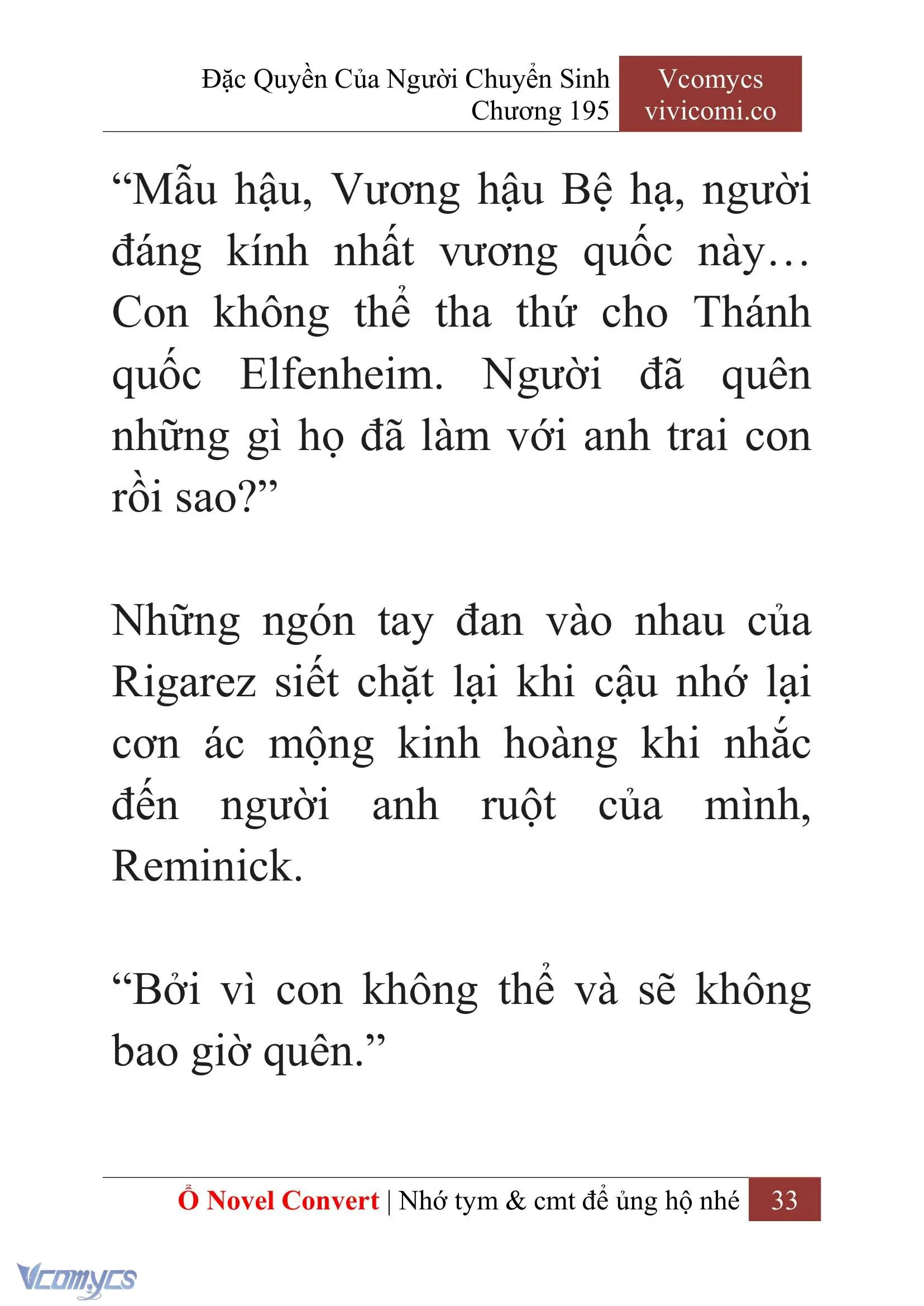 [Novel] Đặc Quyền Của Người Chuyển Sinh Chapter 195 - Trang 37