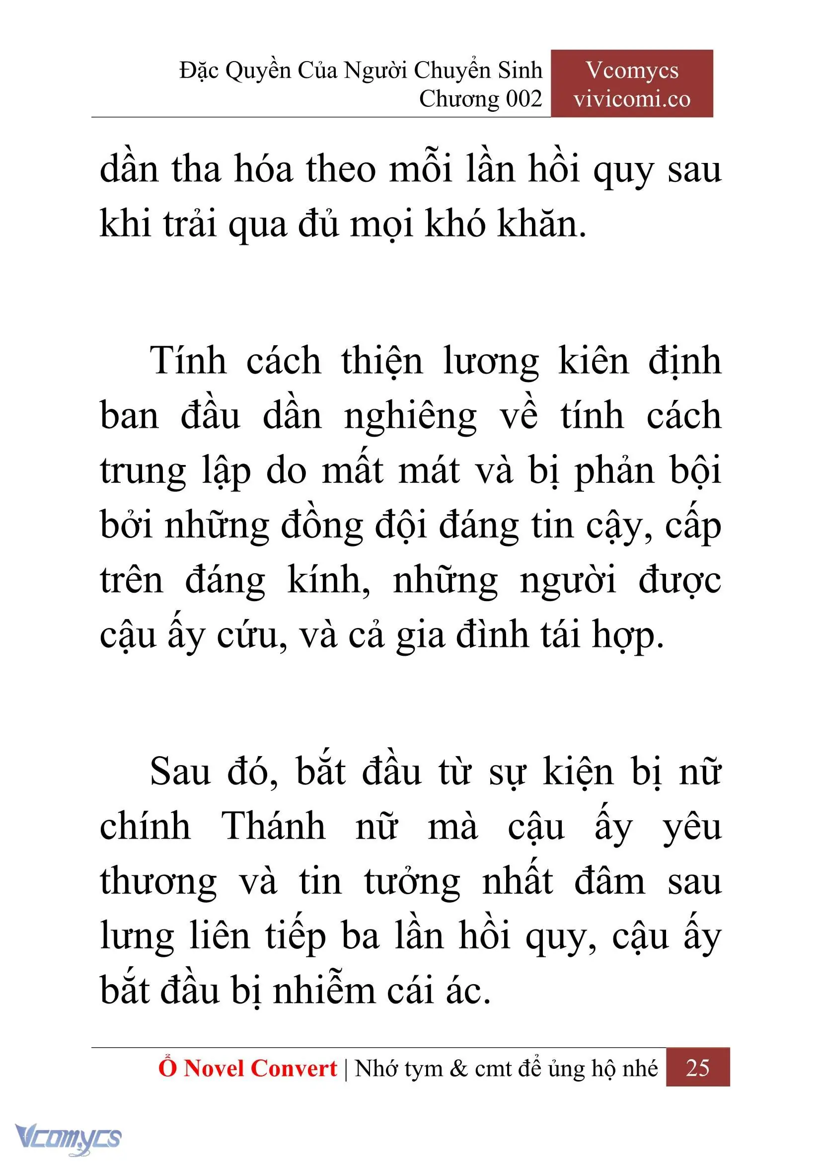 [Novel] Đặc Quyền Của Người Chuyển Sinh Chapter 2 - Trang 28