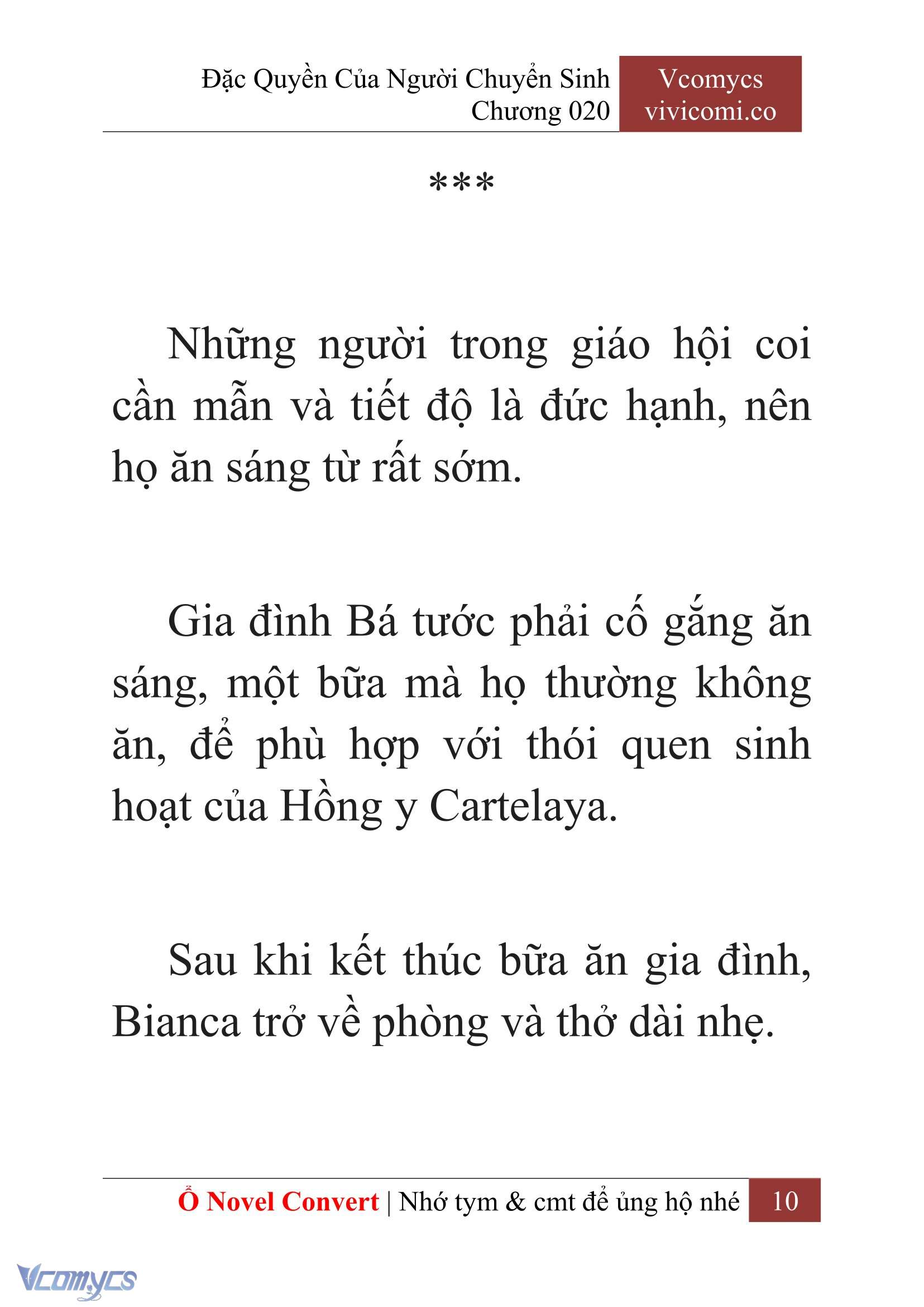 [Novel] Đặc Quyền Của Người Chuyển Sinh Chapter 20 - Trang 13