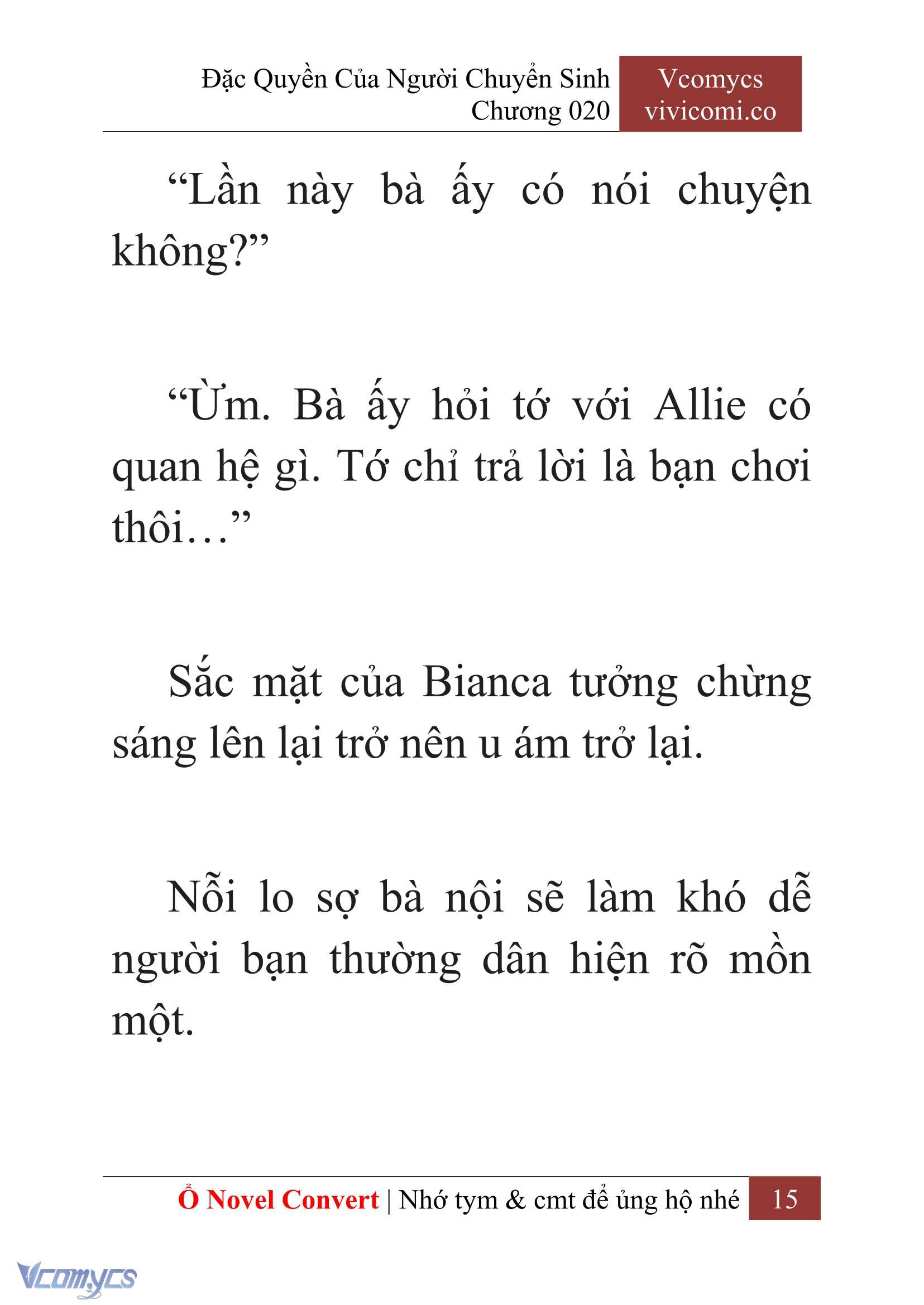 [Novel] Đặc Quyền Của Người Chuyển Sinh Chapter 20 - Trang 18