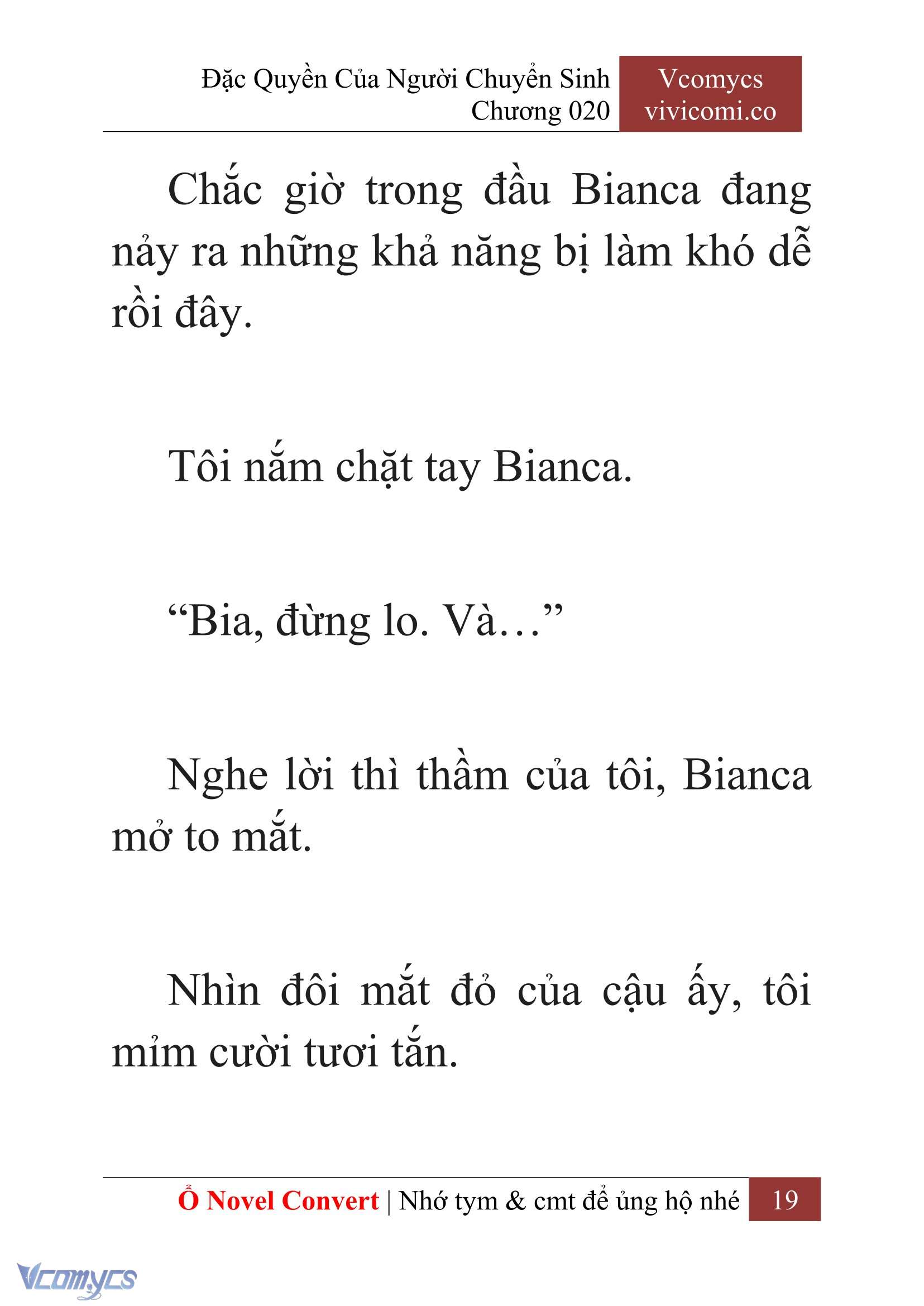 [Novel] Đặc Quyền Của Người Chuyển Sinh Chapter 20 - Trang 22