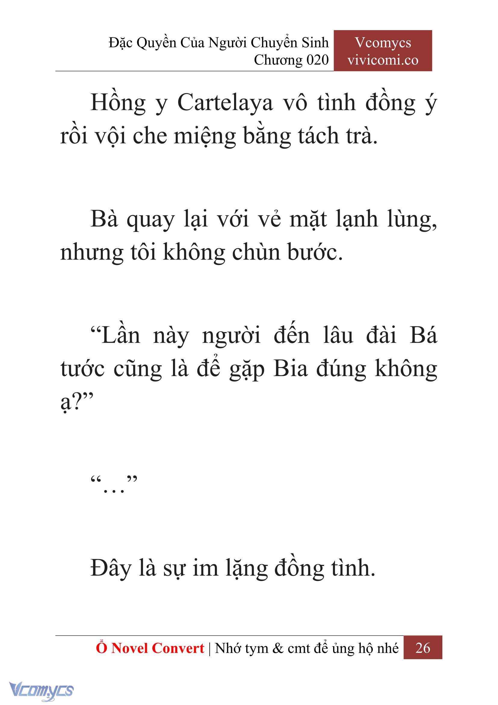 [Novel] Đặc Quyền Của Người Chuyển Sinh Chapter 20 - Trang 29