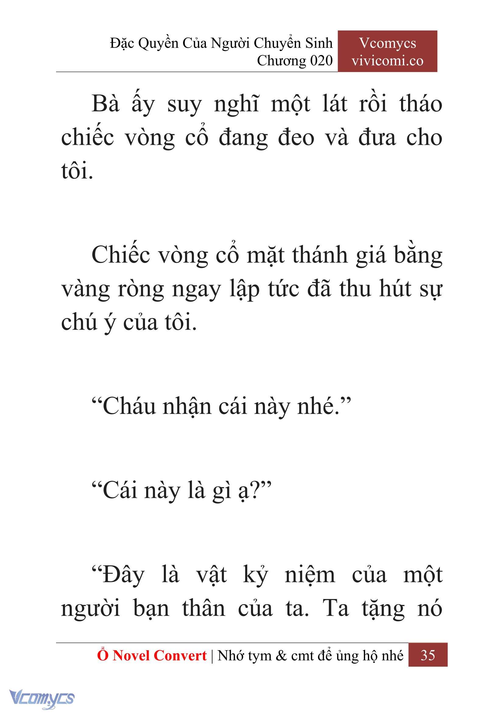 [Novel] Đặc Quyền Của Người Chuyển Sinh Chapter 20 - Trang 38