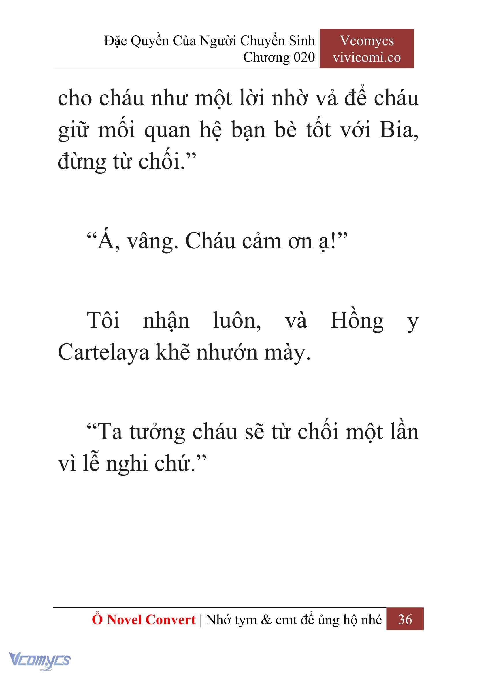 [Novel] Đặc Quyền Của Người Chuyển Sinh Chapter 20 - Trang 39