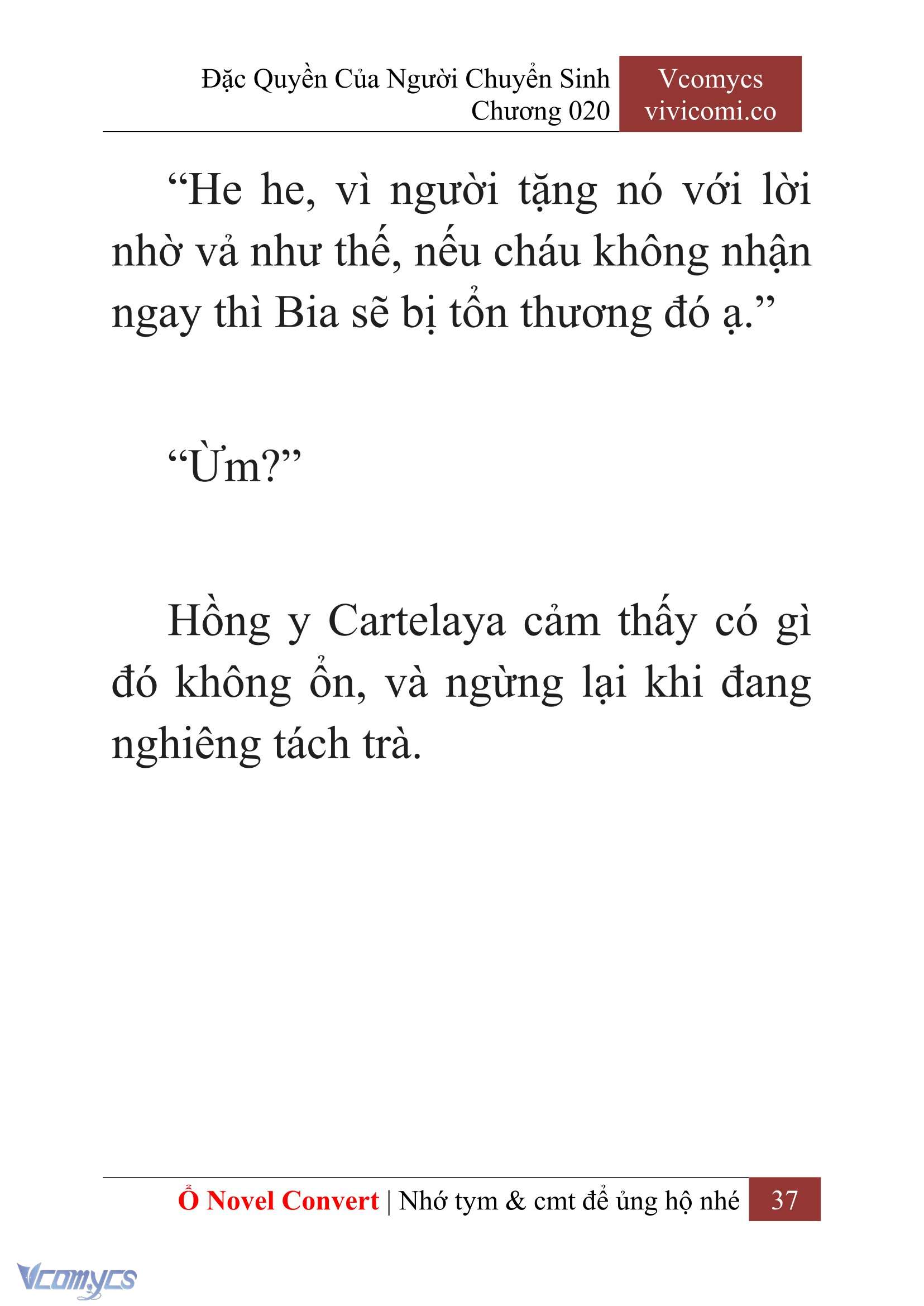 [Novel] Đặc Quyền Của Người Chuyển Sinh Chapter 20 - Trang 40