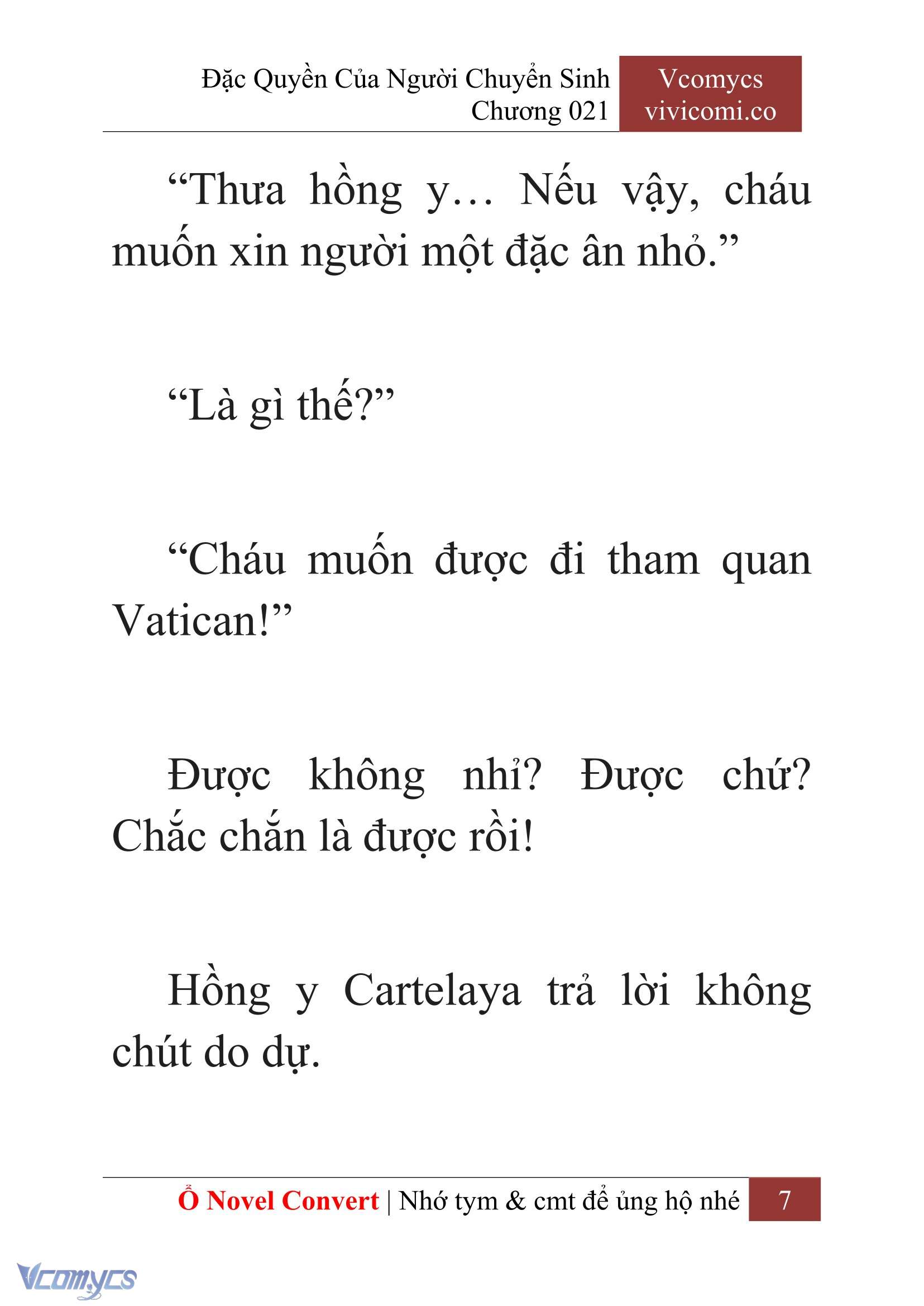 [Novel] Đặc Quyền Của Người Chuyển Sinh Chapter 21 - Trang 10