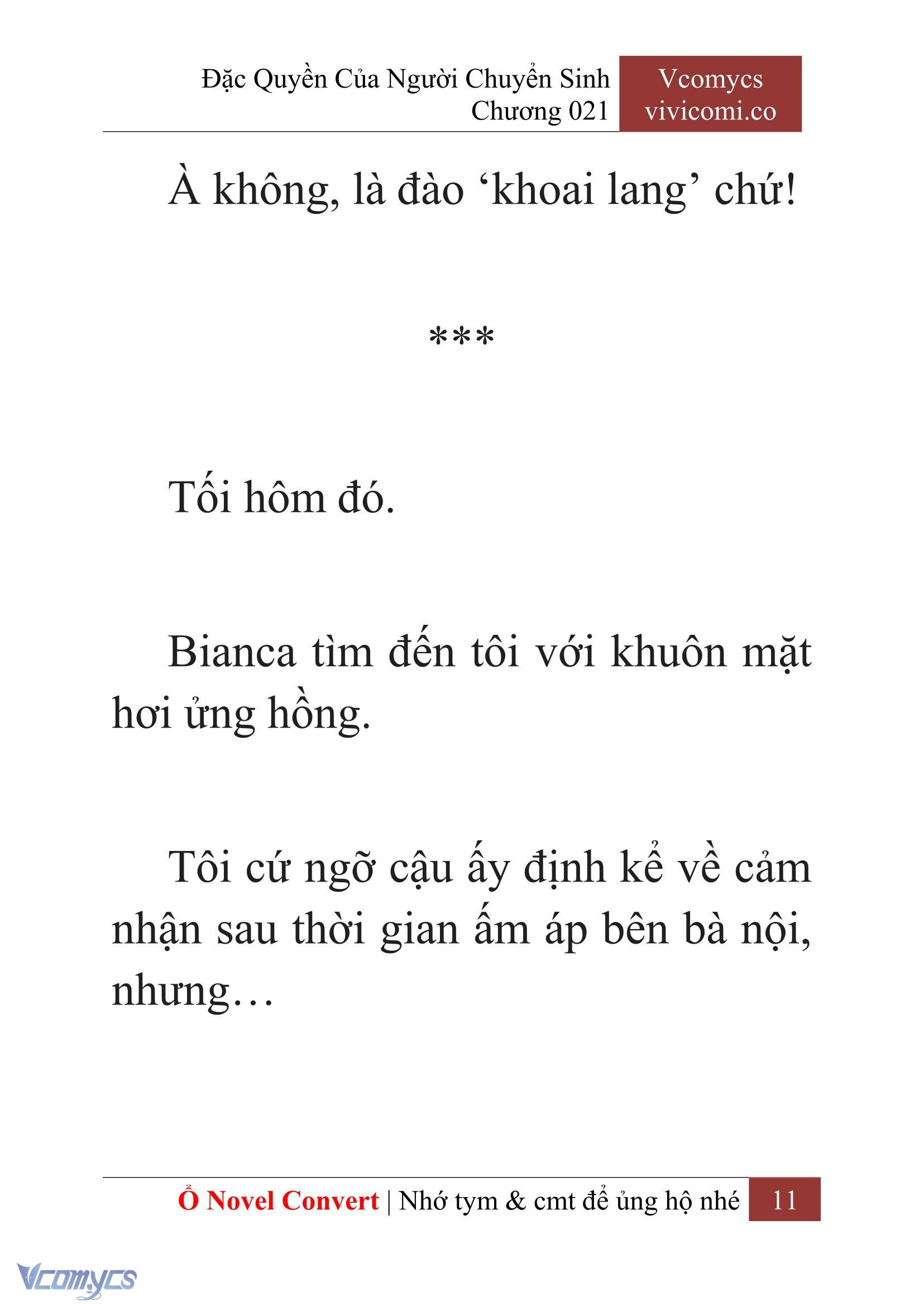 [Novel] Đặc Quyền Của Người Chuyển Sinh Chapter 21 - Trang 14