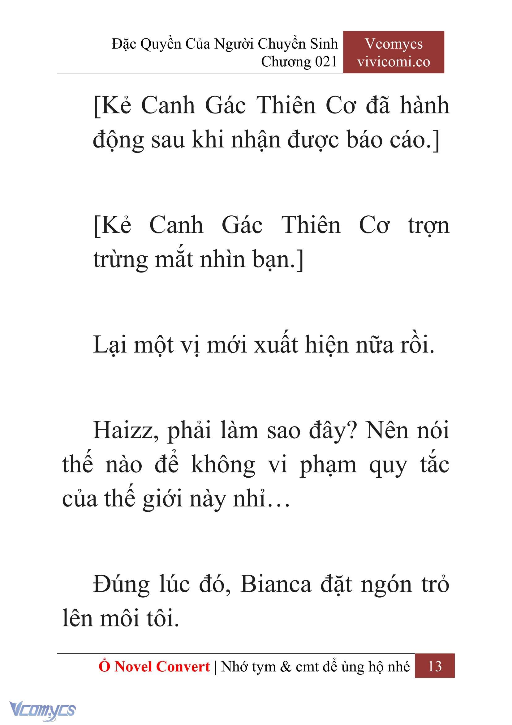 [Novel] Đặc Quyền Của Người Chuyển Sinh Chapter 21 - Trang 16