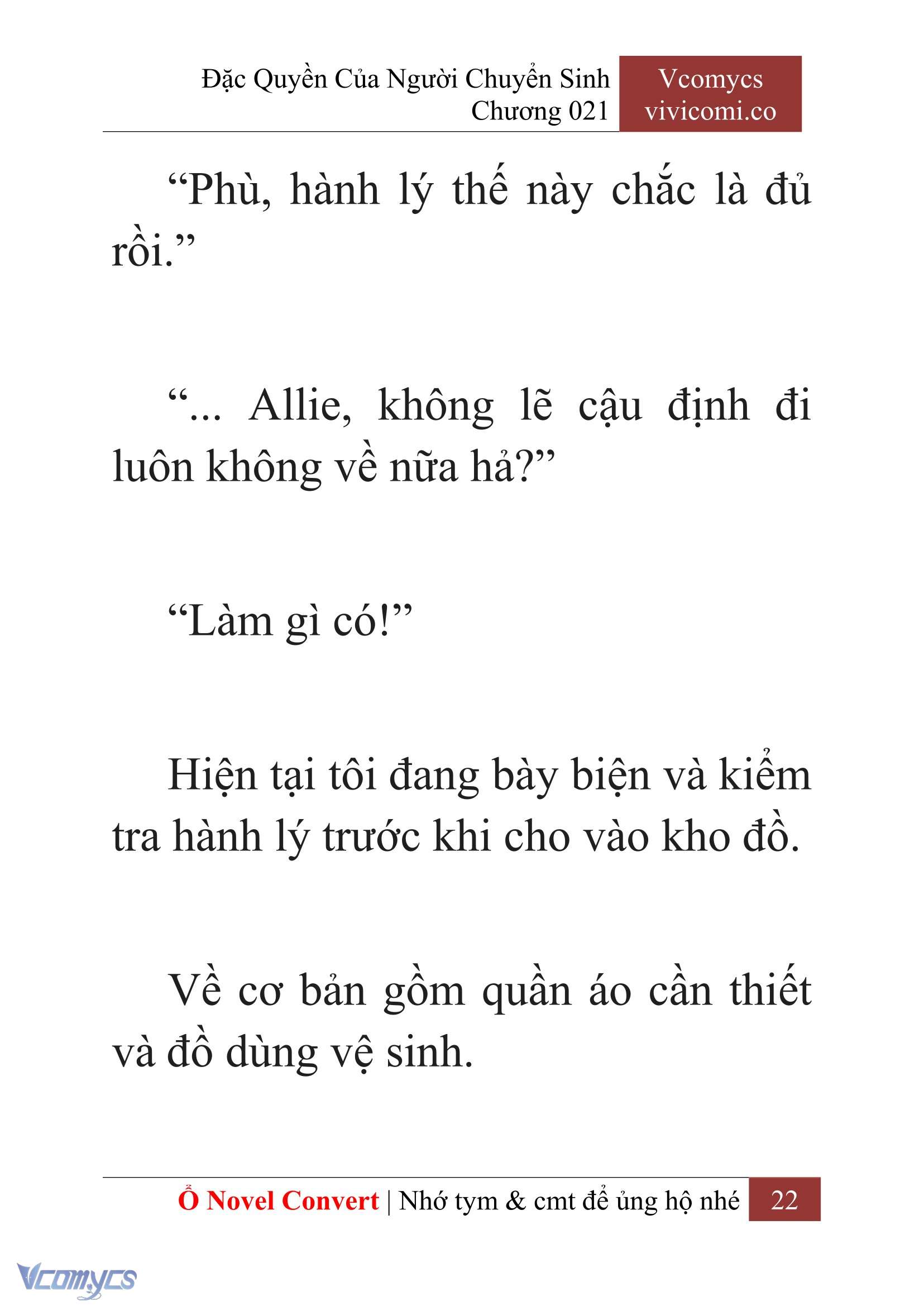 [Novel] Đặc Quyền Của Người Chuyển Sinh Chapter 21 - Trang 25