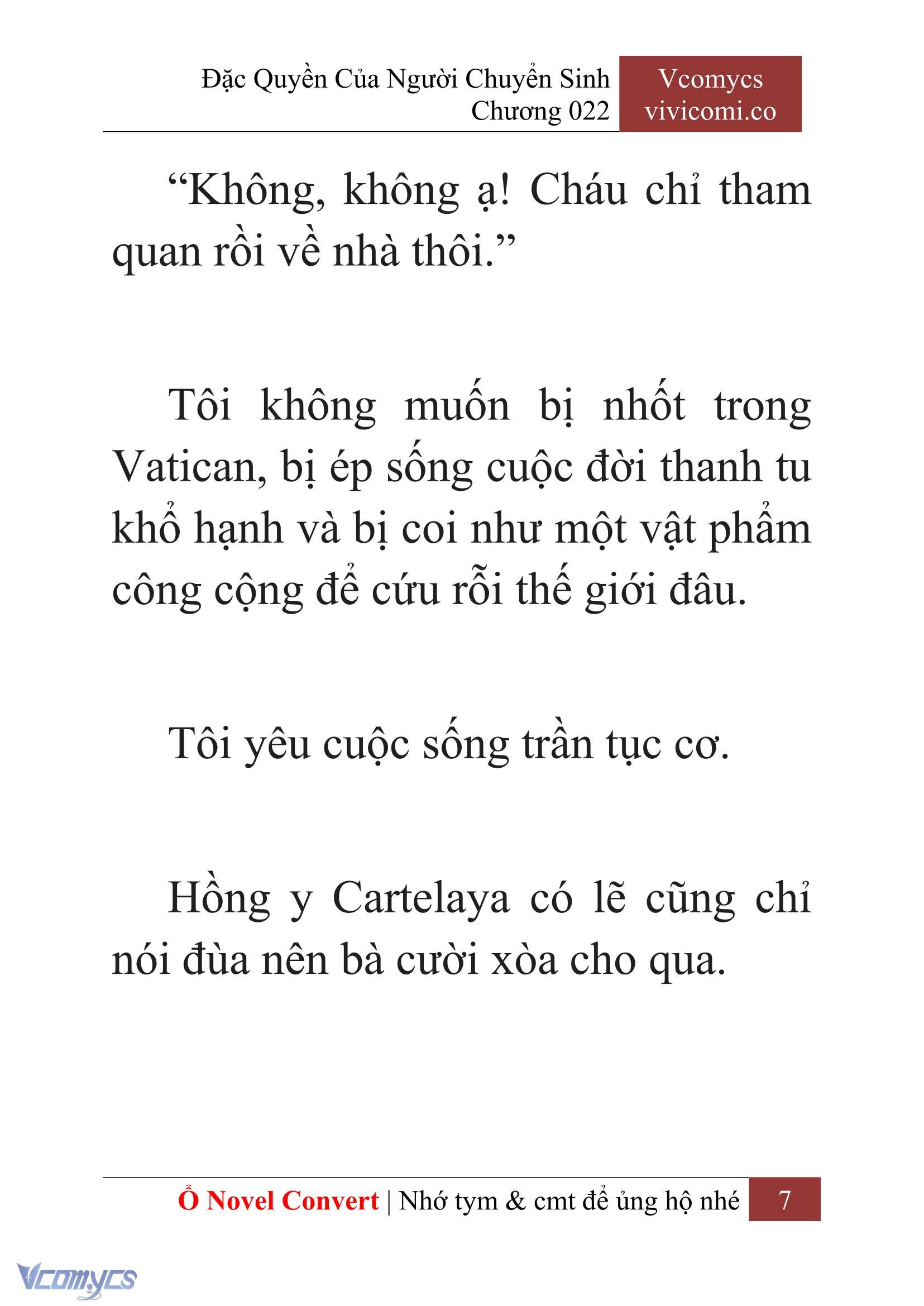 [Novel] Đặc Quyền Của Người Chuyển Sinh Chapter 22 - Trang 10