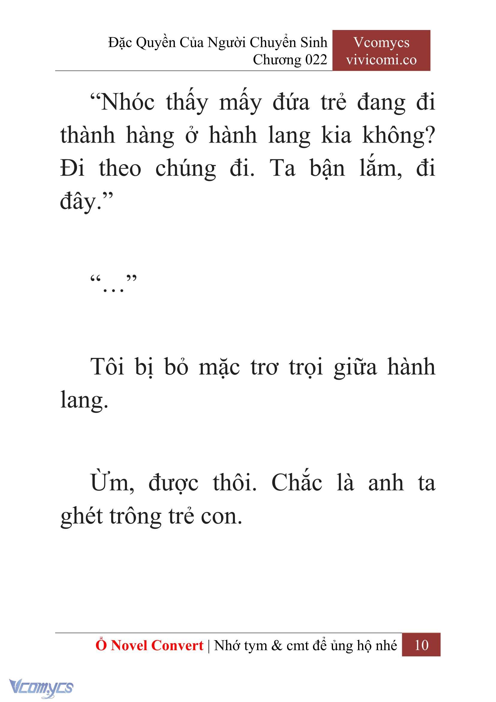 [Novel] Đặc Quyền Của Người Chuyển Sinh Chapter 22 - Trang 13