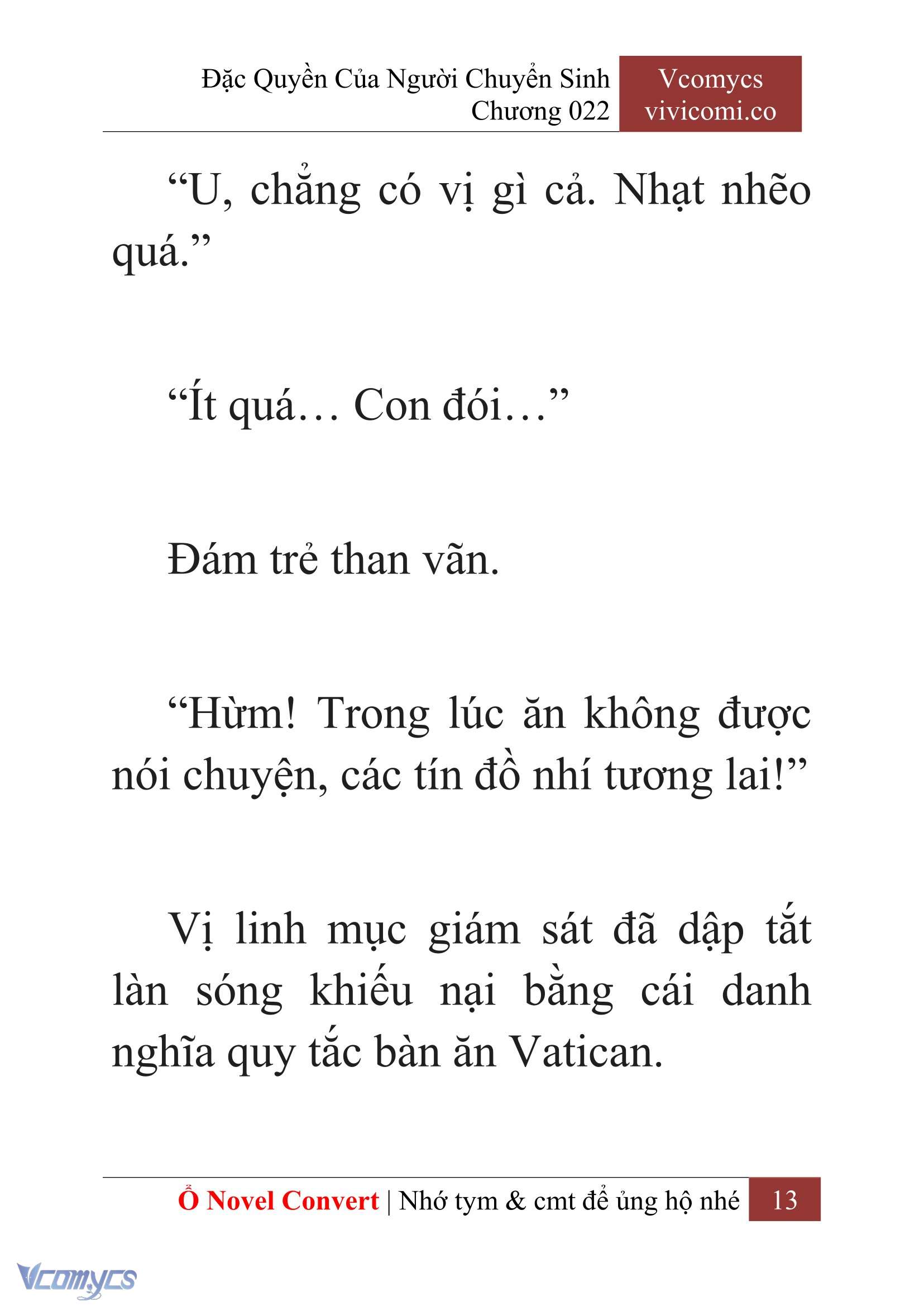 [Novel] Đặc Quyền Của Người Chuyển Sinh Chapter 22 - Trang 16