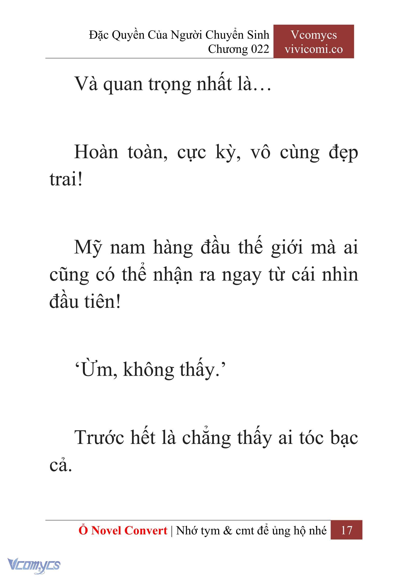 [Novel] Đặc Quyền Của Người Chuyển Sinh Chapter 22 - Trang 20