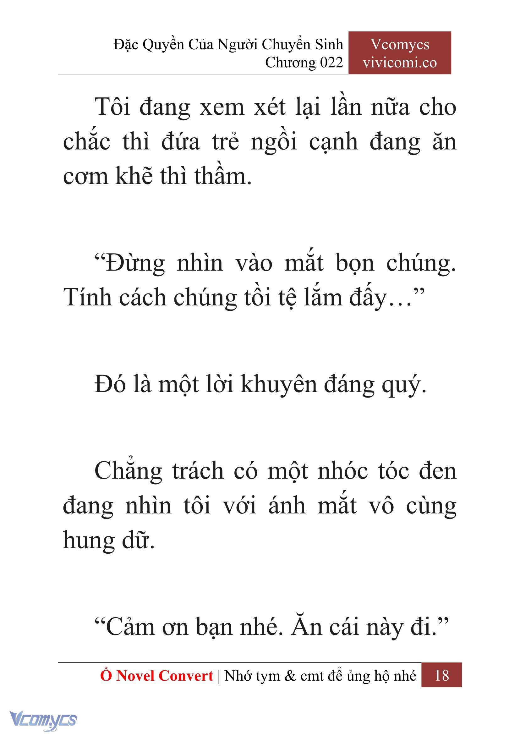 [Novel] Đặc Quyền Của Người Chuyển Sinh Chapter 22 - Trang 21
