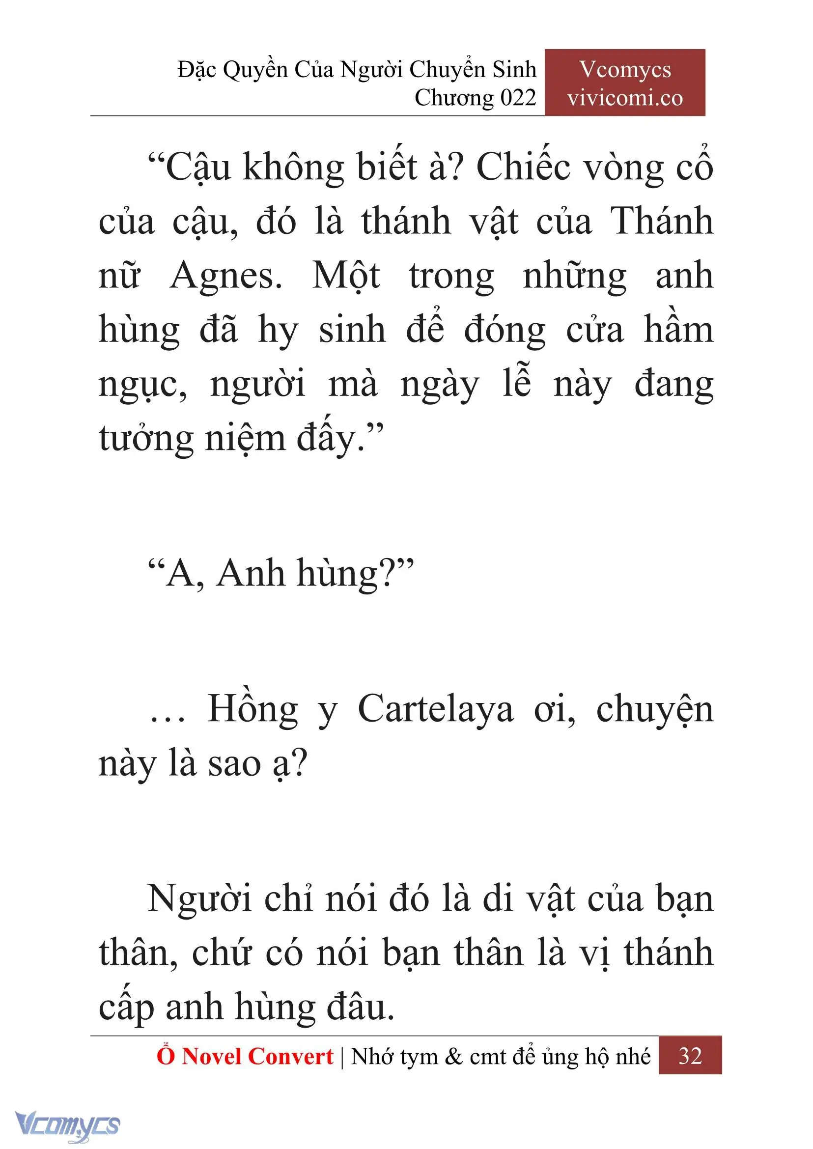 [Novel] Đặc Quyền Của Người Chuyển Sinh Chapter 22 - Trang 35