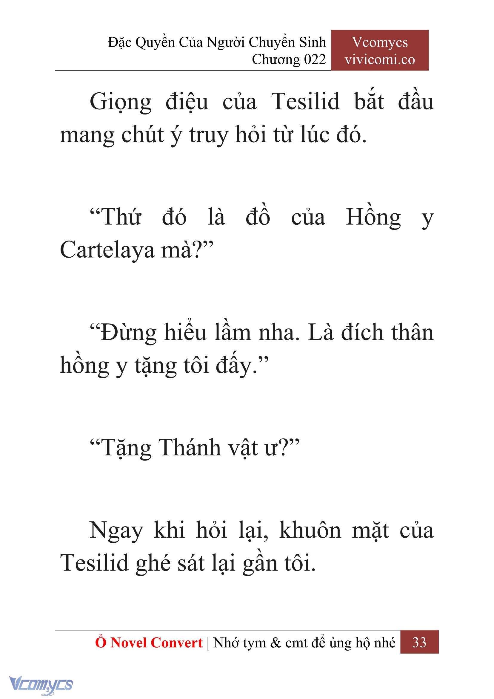 [Novel] Đặc Quyền Của Người Chuyển Sinh Chapter 22 - Trang 36