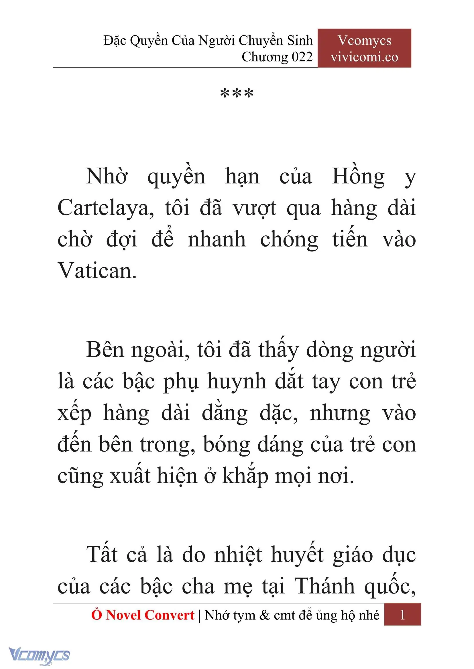 [Novel] Đặc Quyền Của Người Chuyển Sinh Chapter 22 - Trang 4