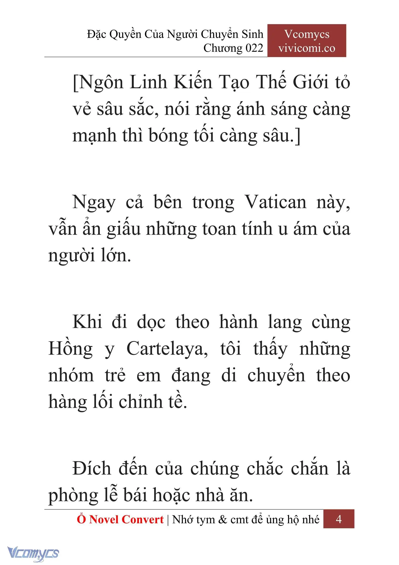 [Novel] Đặc Quyền Của Người Chuyển Sinh Chapter 22 - Trang 7