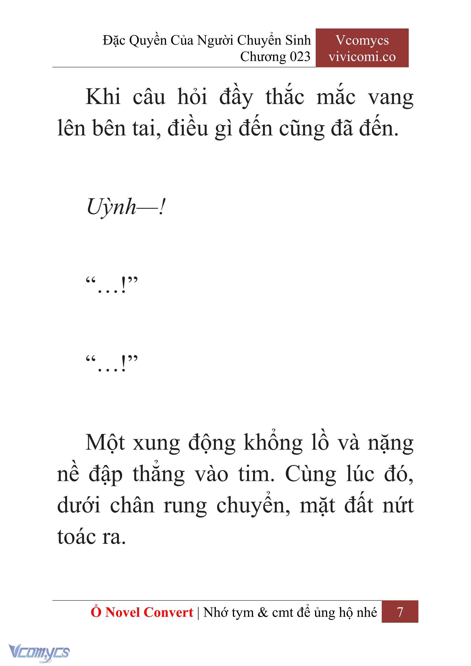 [Novel] Đặc Quyền Của Người Chuyển Sinh Chapter 23 - Trang 10