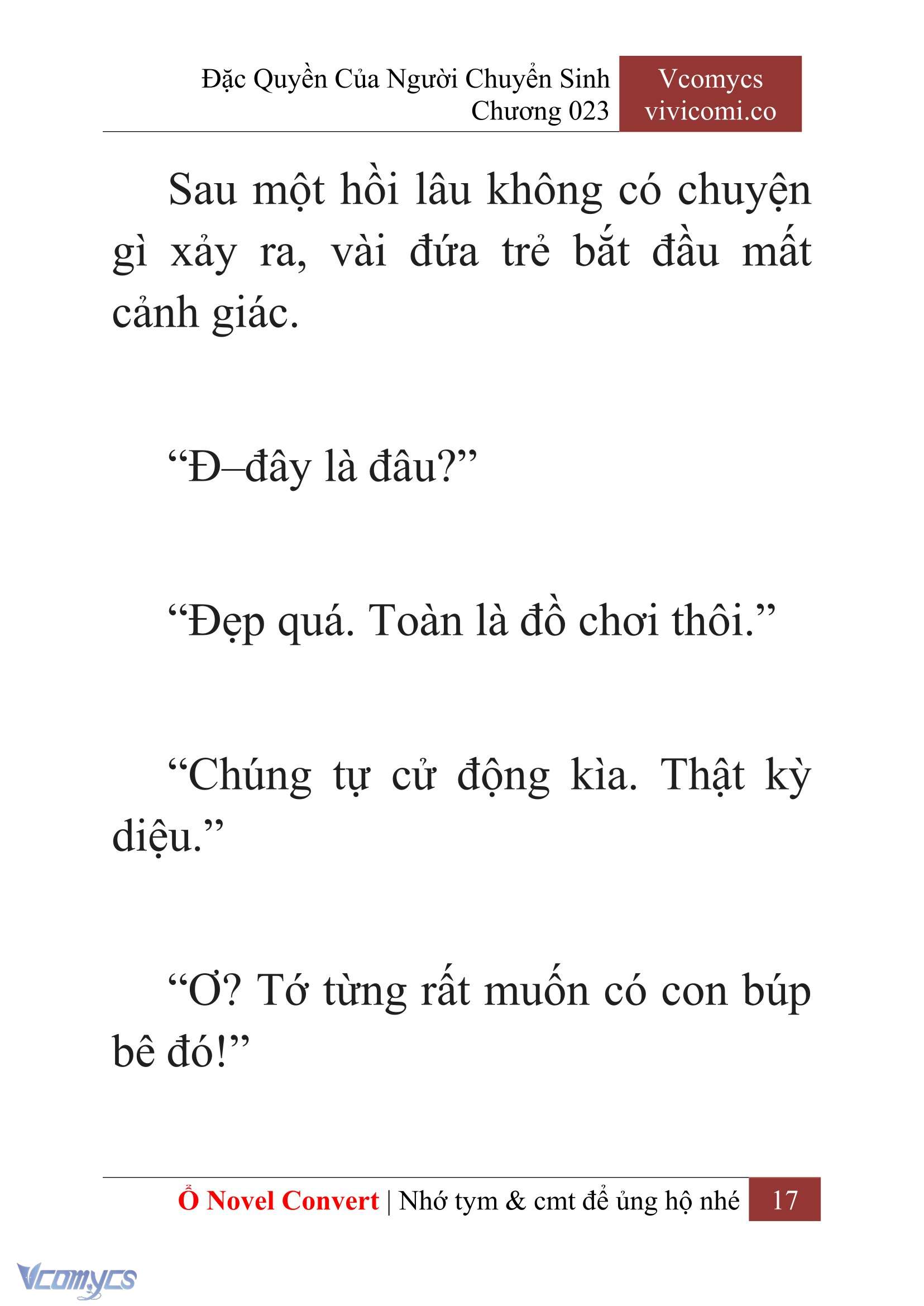 [Novel] Đặc Quyền Của Người Chuyển Sinh Chapter 23 - Trang 19