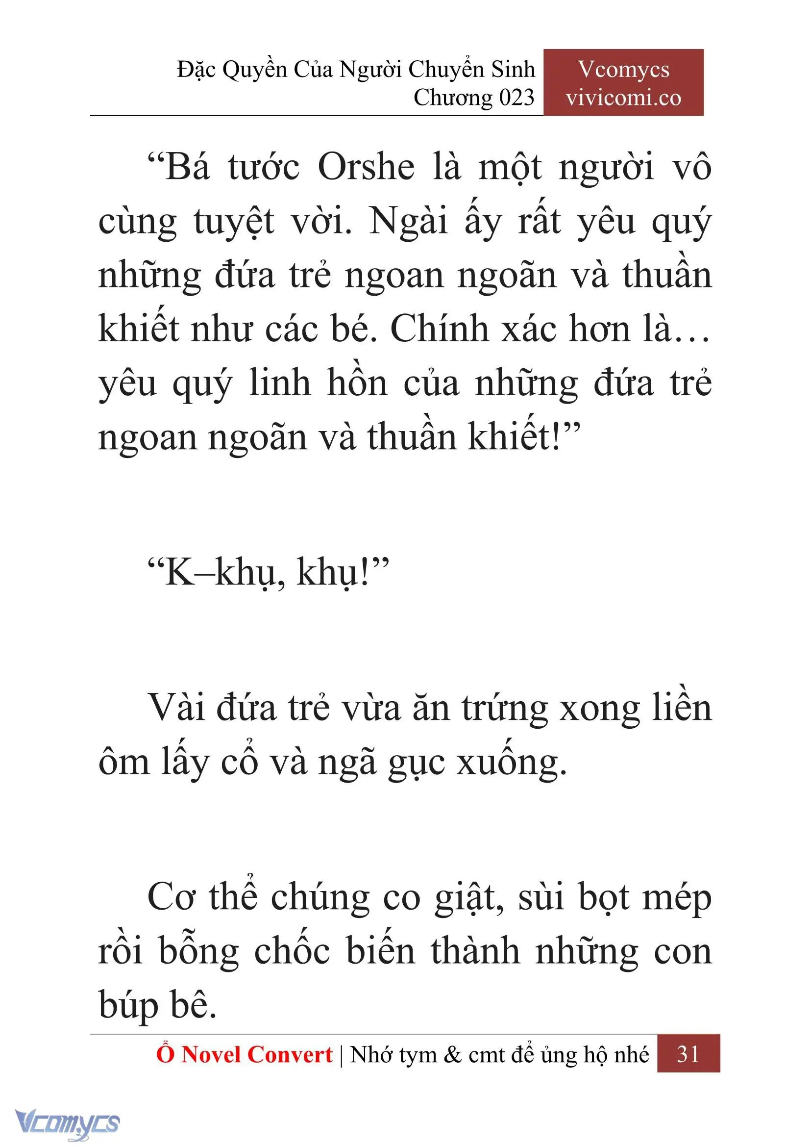 [Novel] Đặc Quyền Của Người Chuyển Sinh Chapter 23 - Trang 33