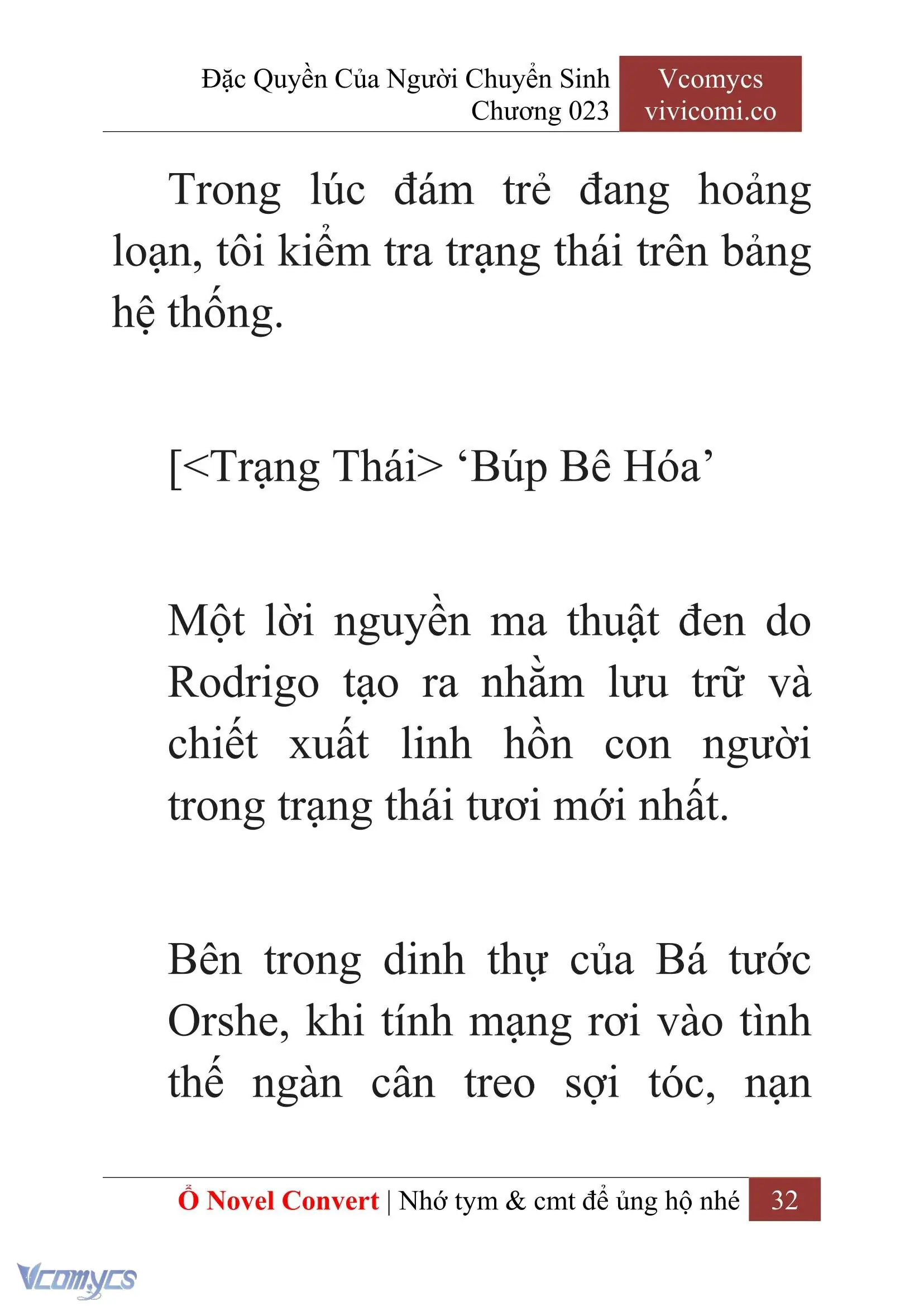 [Novel] Đặc Quyền Của Người Chuyển Sinh Chapter 23 - Trang 34