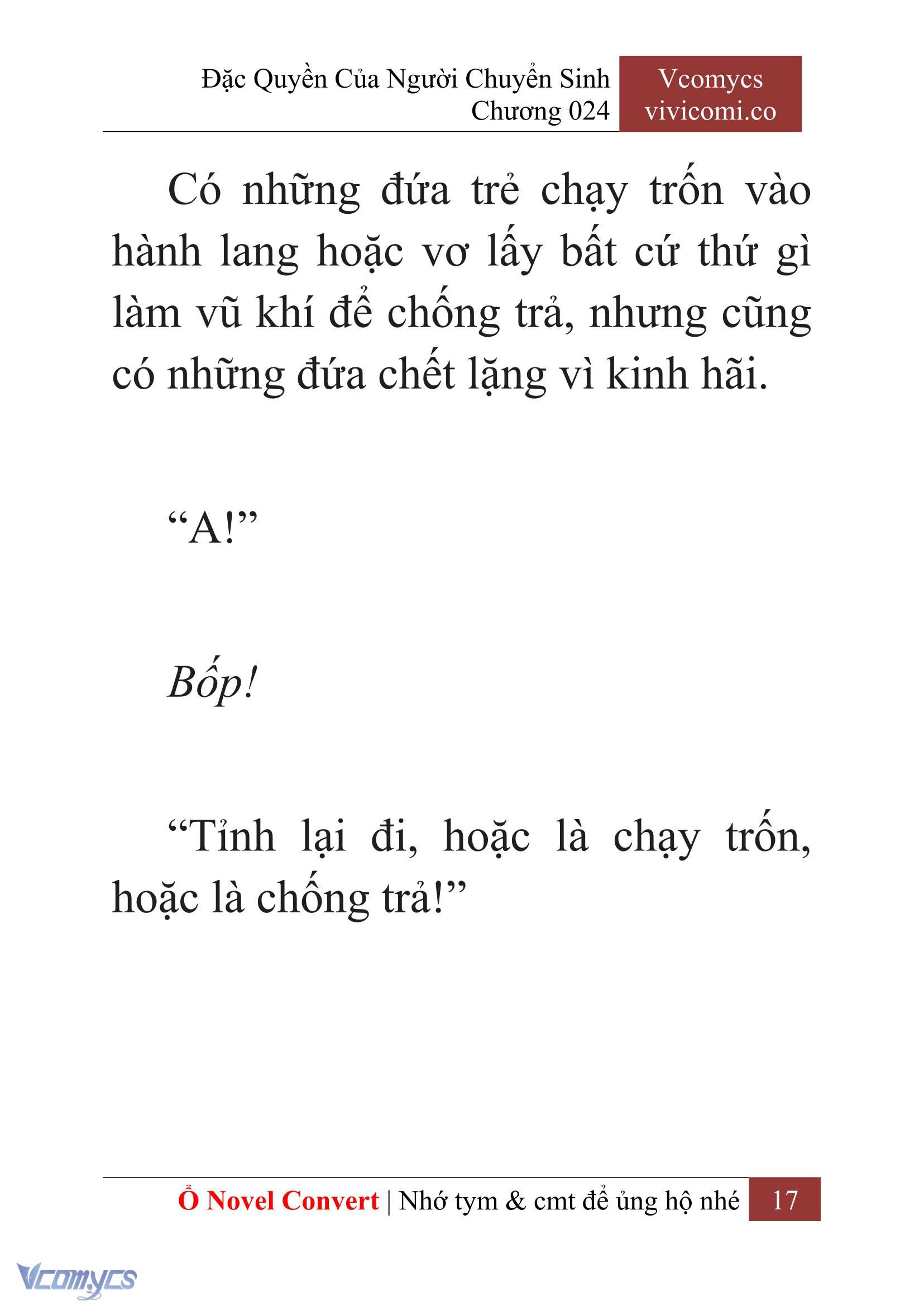 [Novel] Đặc Quyền Của Người Chuyển Sinh Chapter 24 - Trang 20
