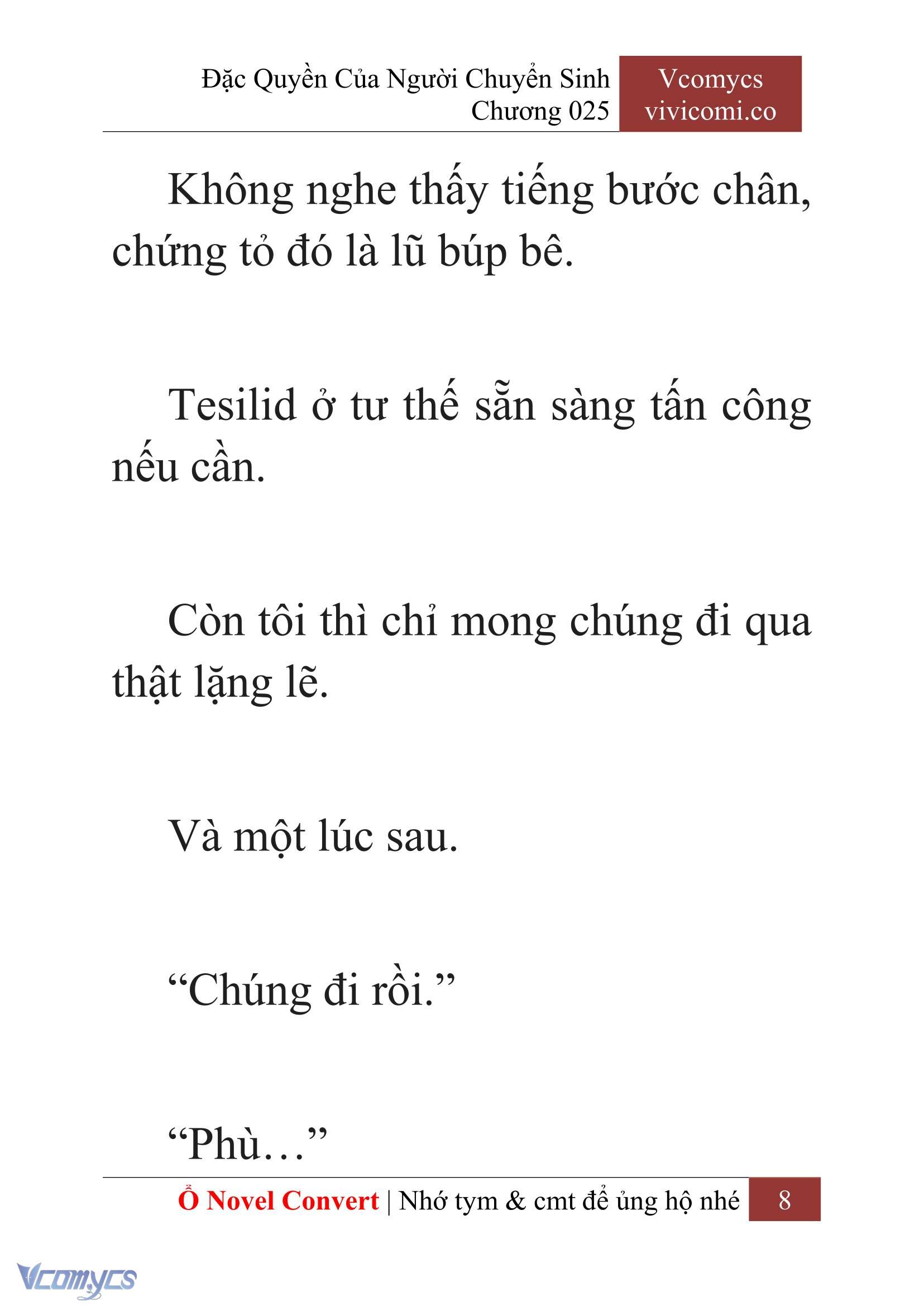 [Novel] Đặc Quyền Của Người Chuyển Sinh Chapter 25 - Trang 10