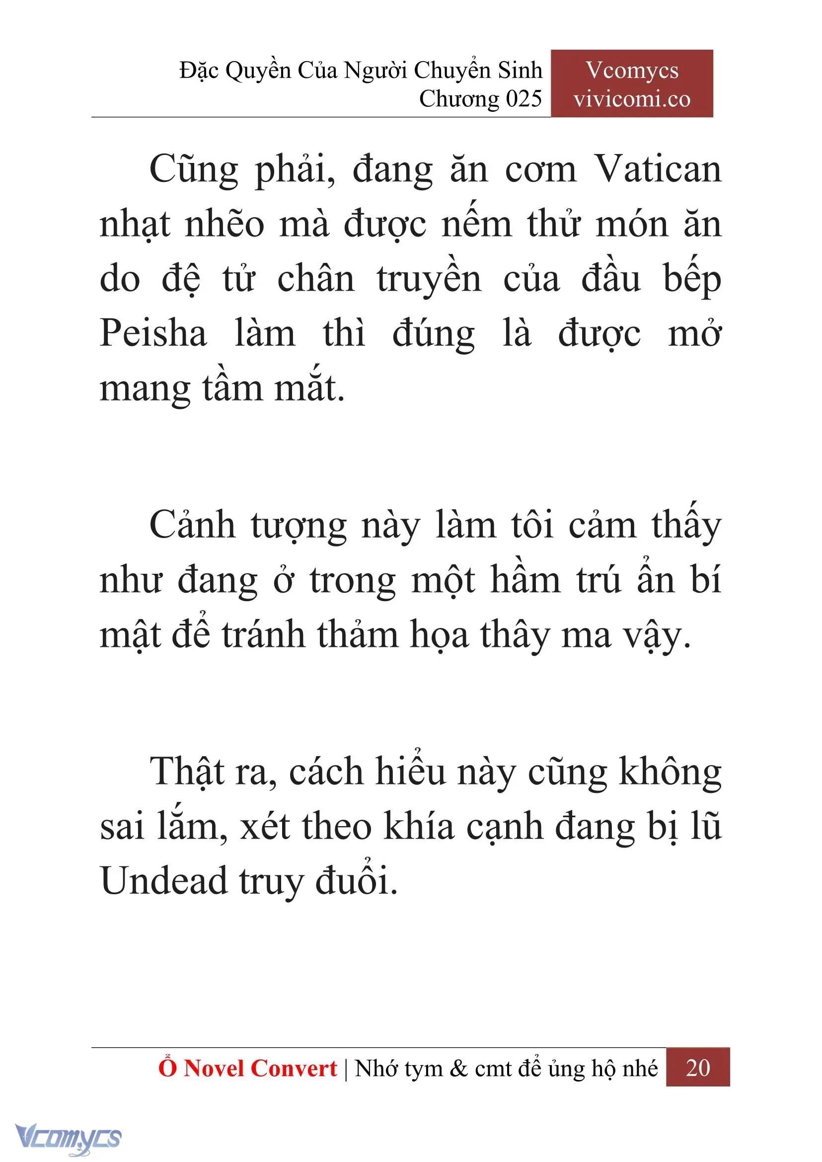 [Novel] Đặc Quyền Của Người Chuyển Sinh Chapter 25 - Trang 22