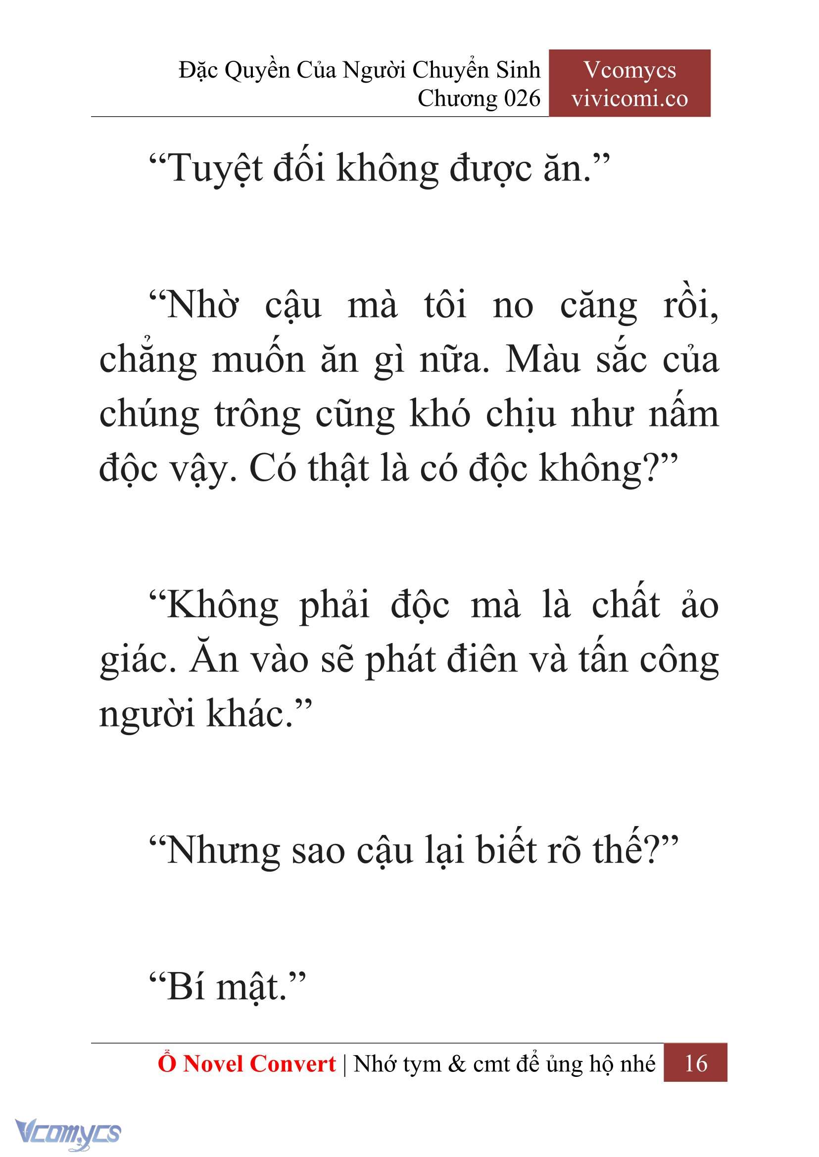 [Novel] Đặc Quyền Của Người Chuyển Sinh Chapter 26 - Trang 19